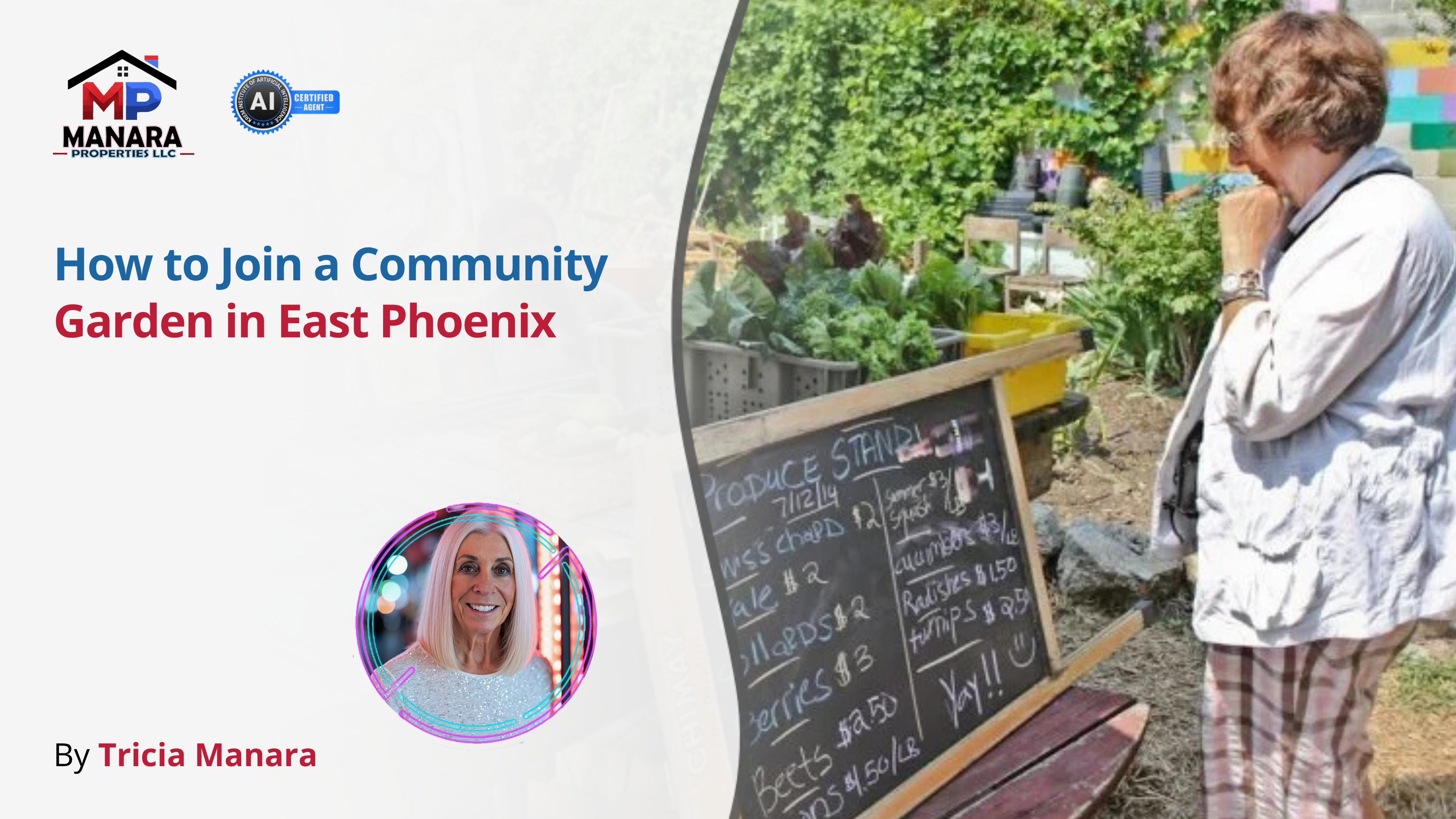 Your Guide to Joining a Community Garden in East Phoenix header image.