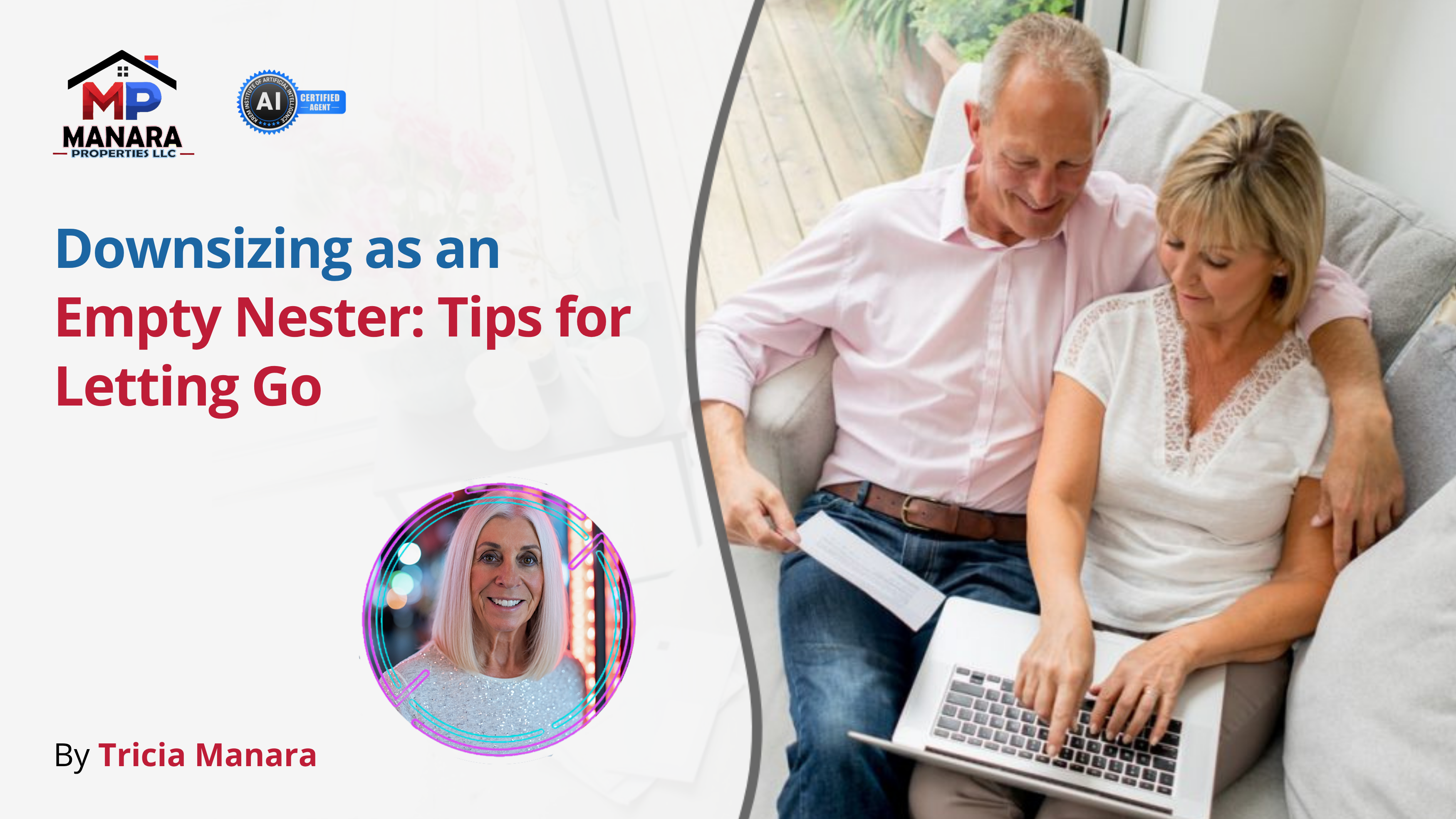 Letting Go Made Easy Downsizing Tips Every Empty Nester Should Know header image.