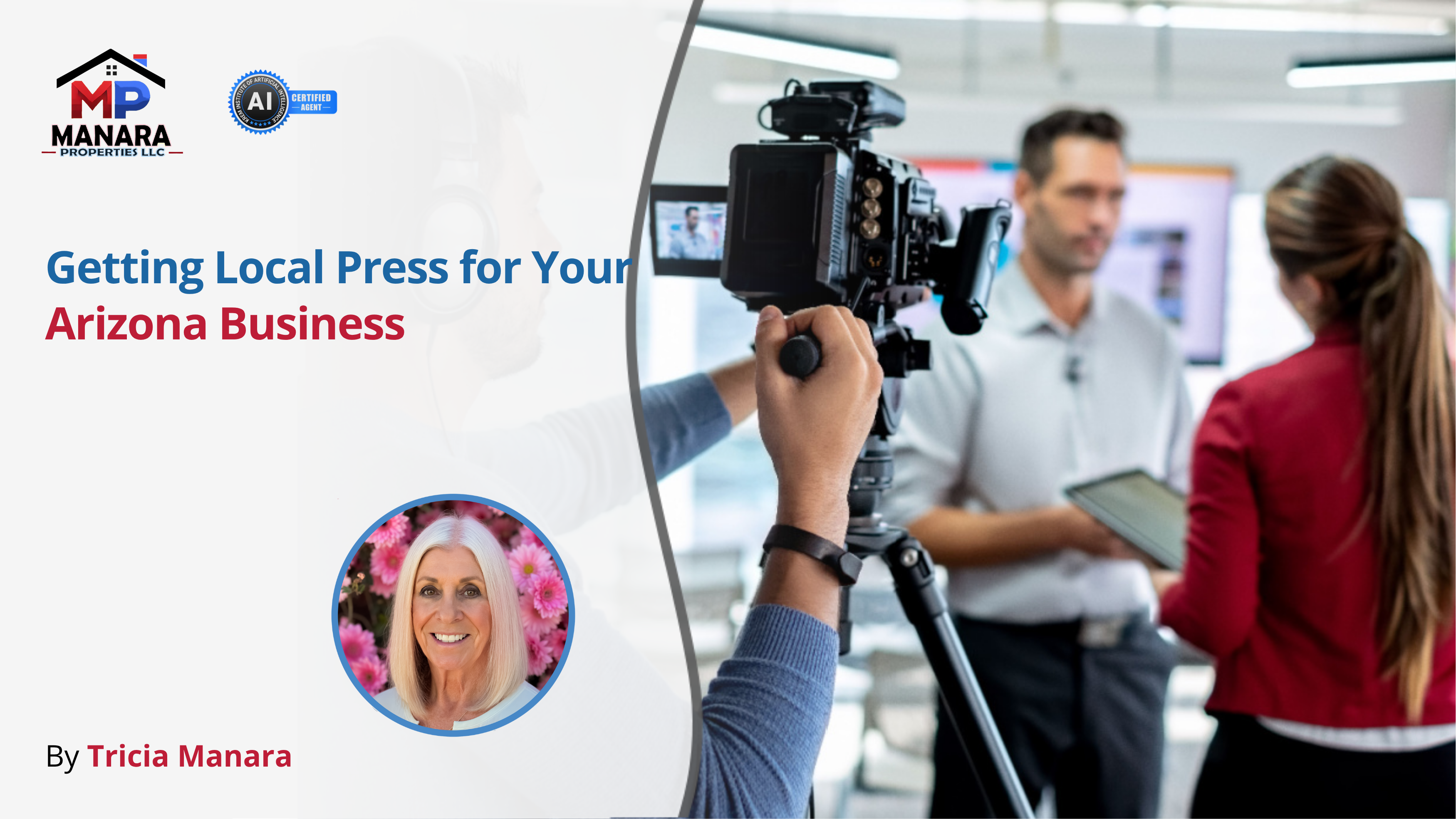 How to Get Local Press Coverage for Your Arizona Business header image.