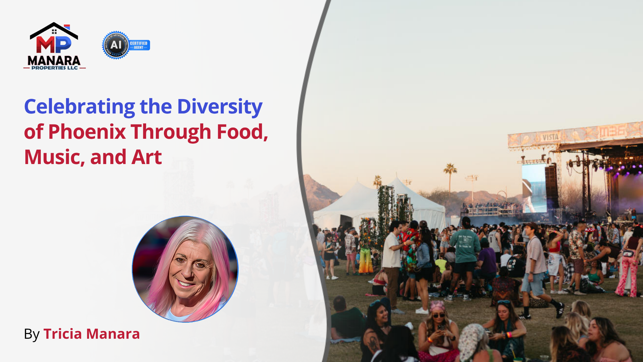 Celebrating Diversity in Phoenix Through Food Music and Art header image.