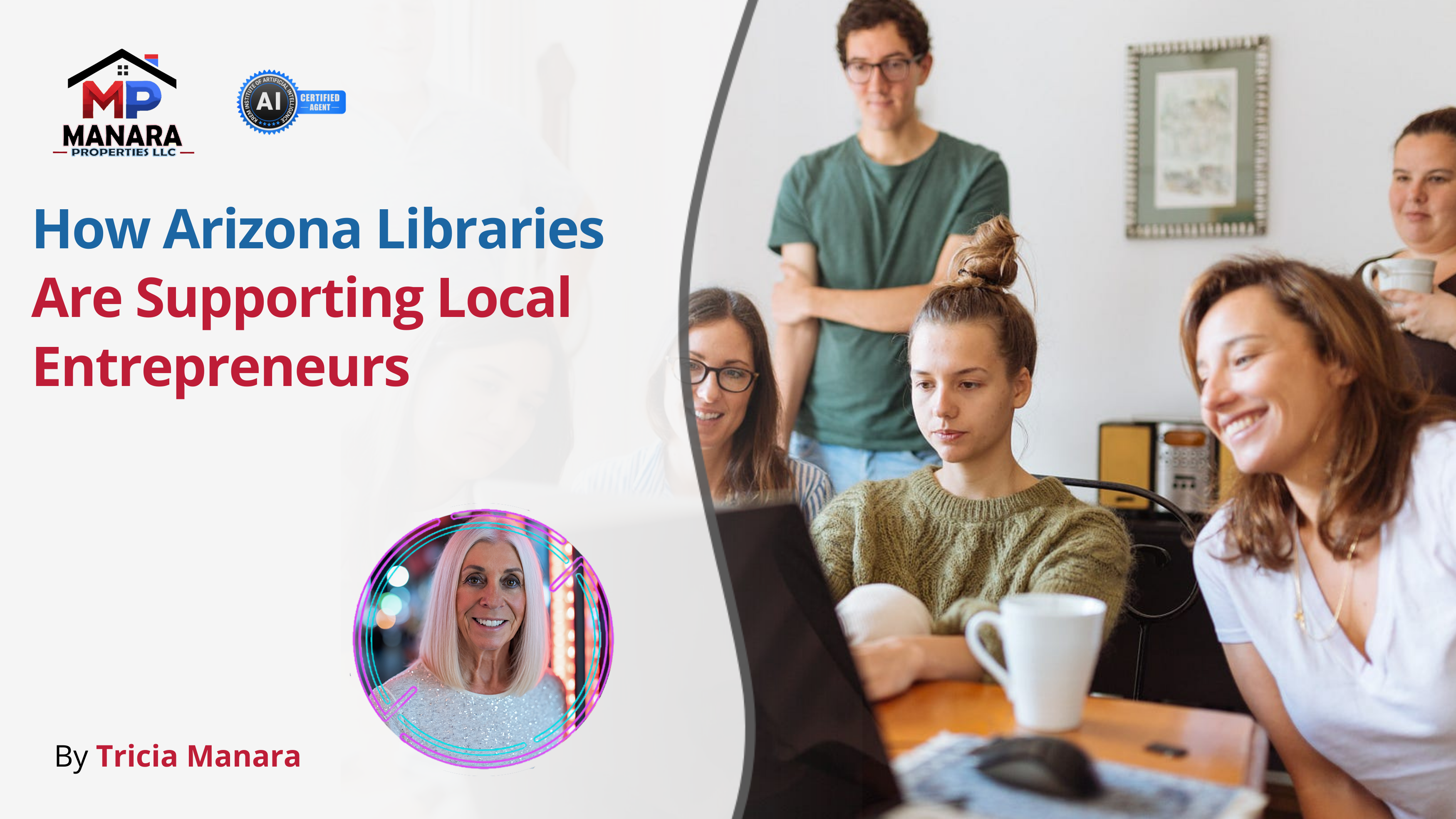 Arizona Libraries Helping Small Businesses Grow with Free Tools and Mentorship header image.
