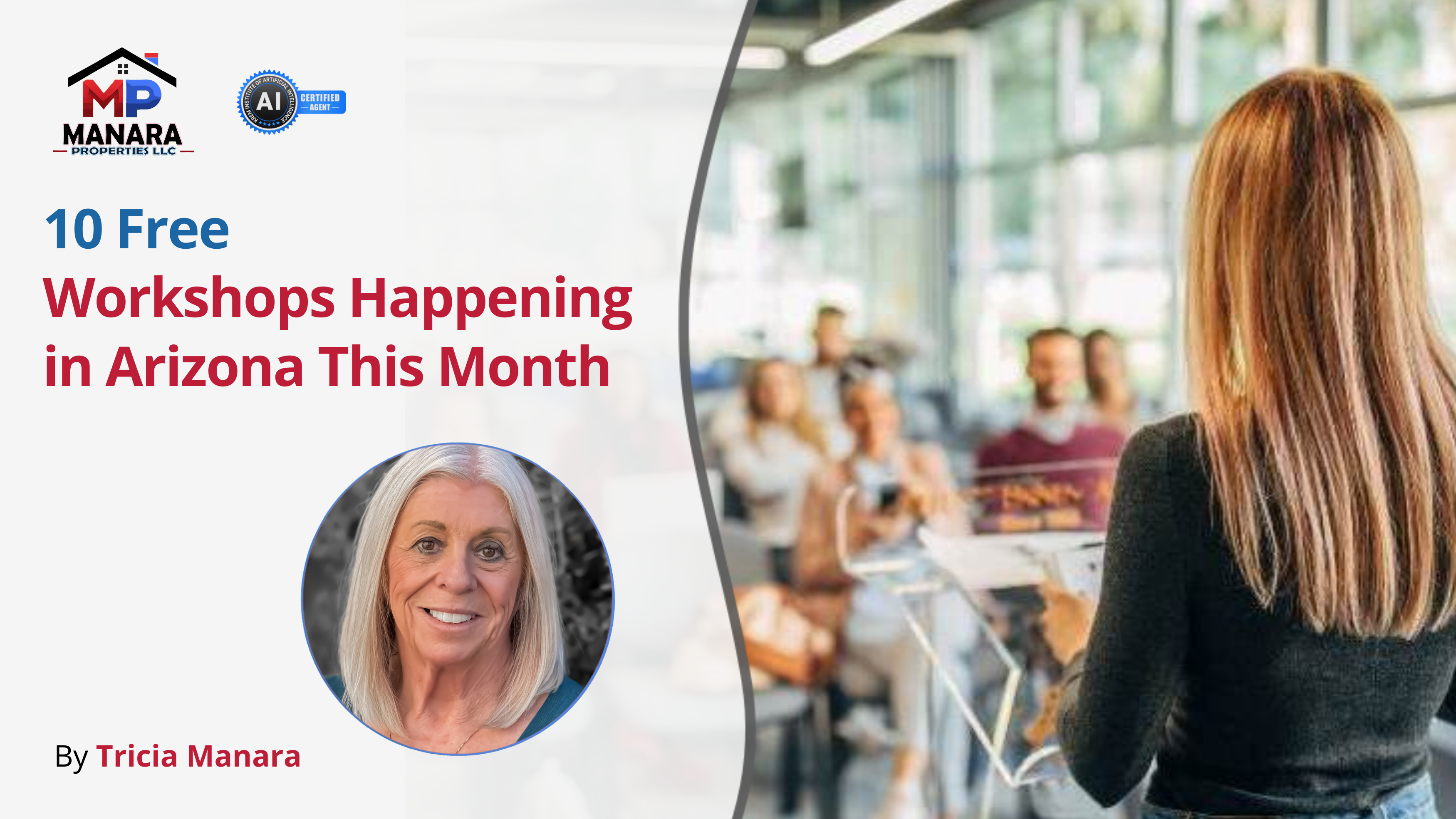 Learn and Grow for Free: Top 10 Workshops in Arizona This Month header image.