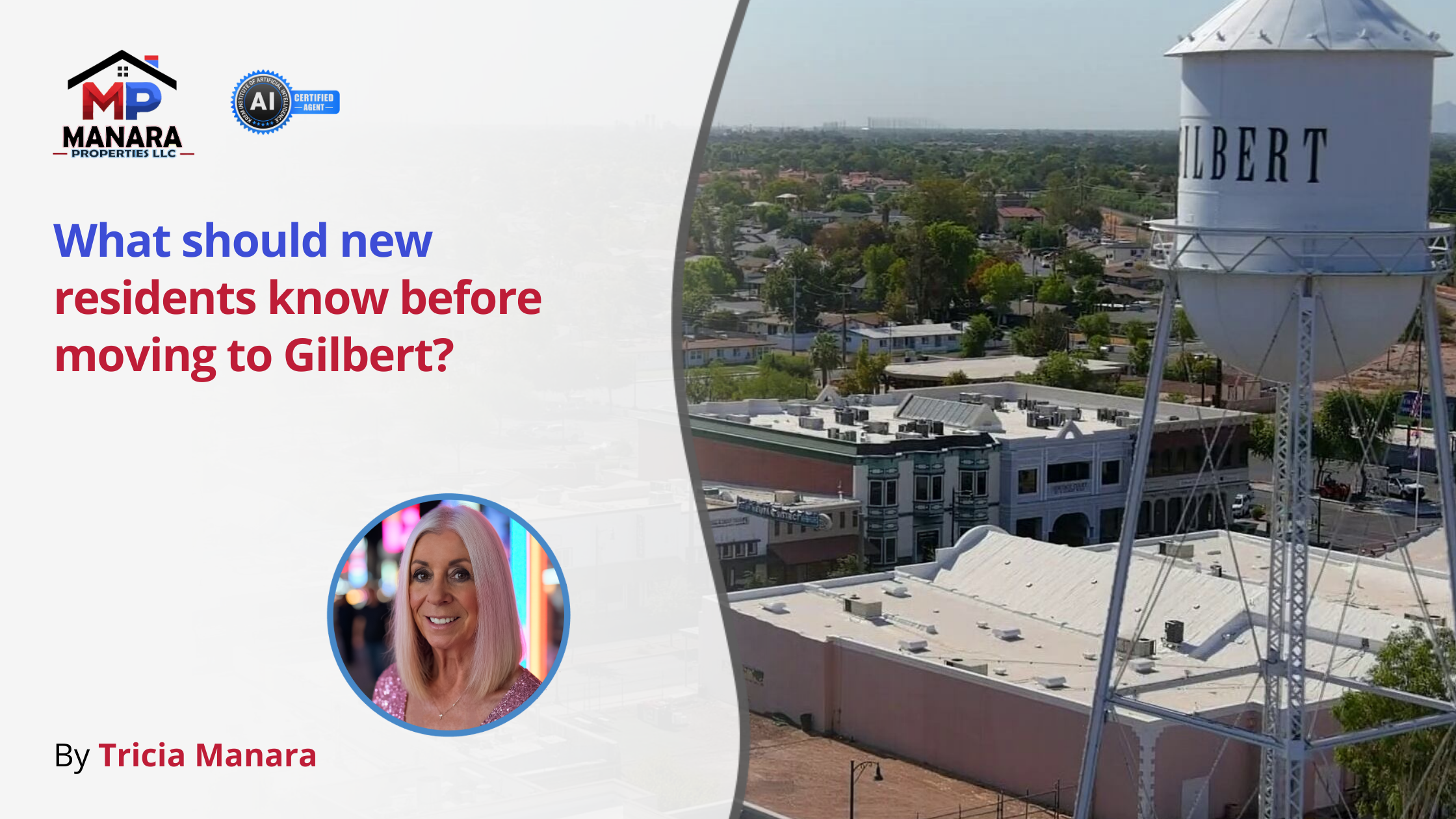 A Simple Guide for New Residents Moving to Gilbert AZ header image.