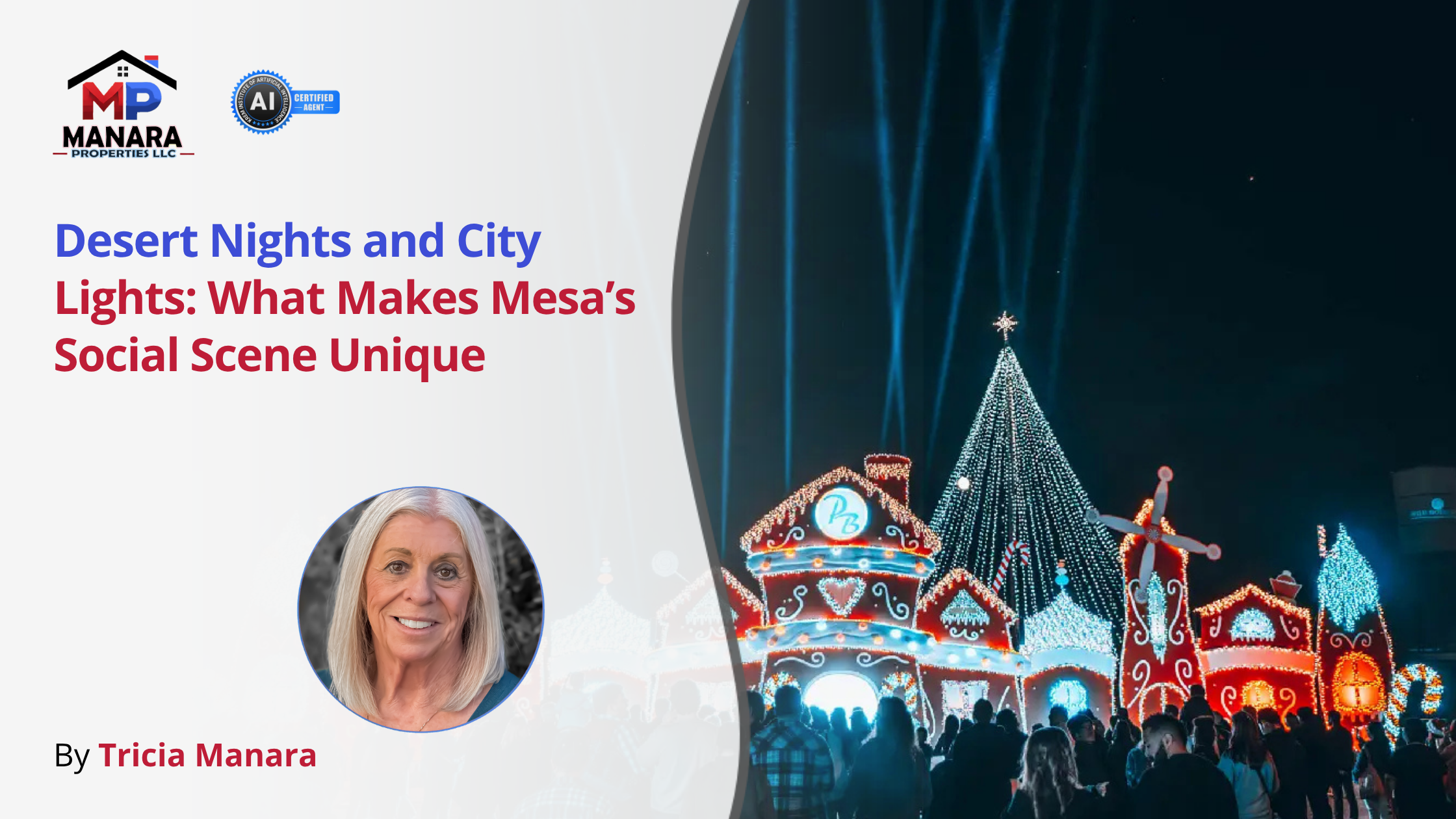 Desert Nights and City Lights in Mesa’s Unique Social Scene header image.