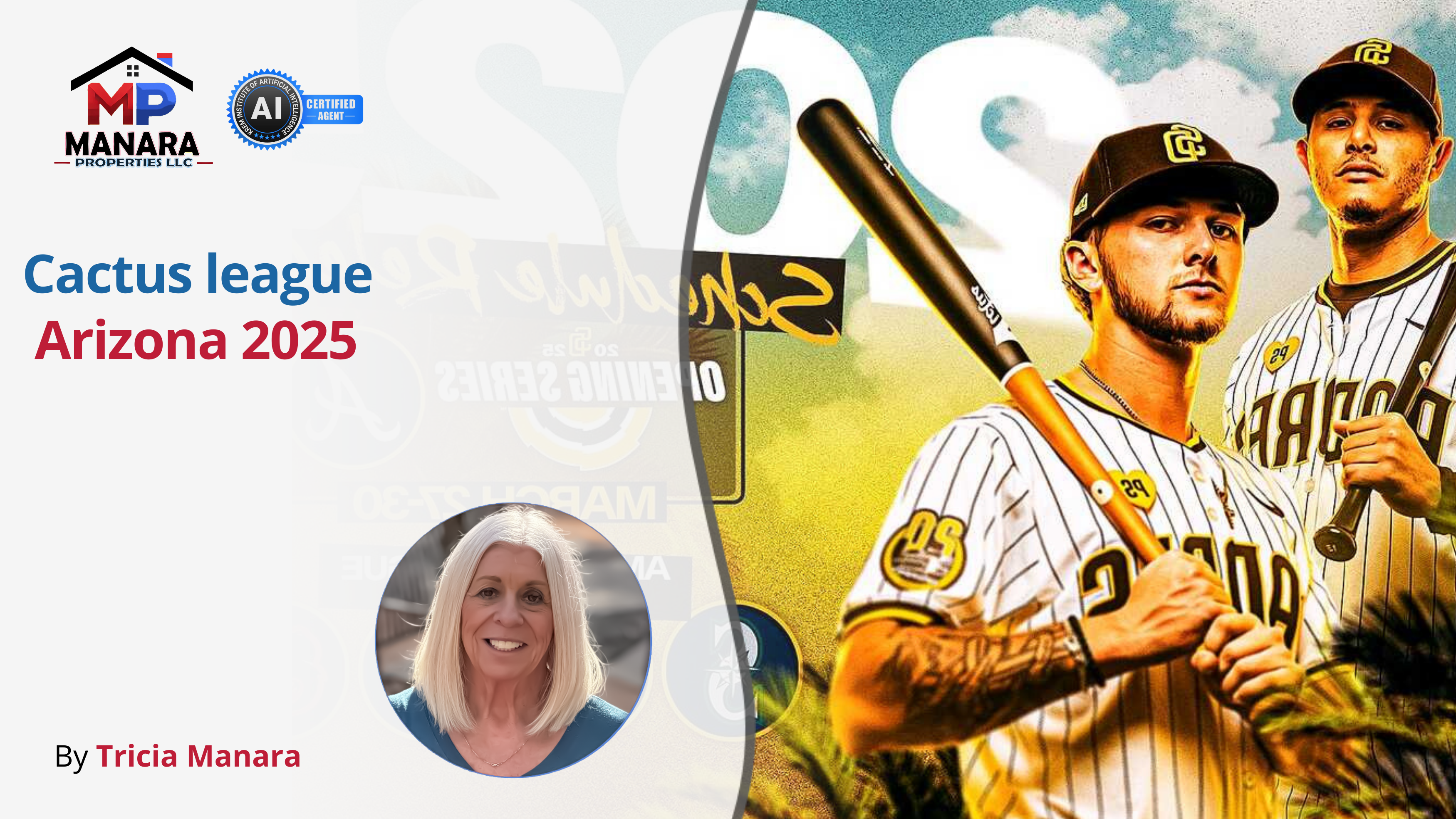 Your Insider's Guide to the 2025 Cactus League Spring Training in Arizona header image.