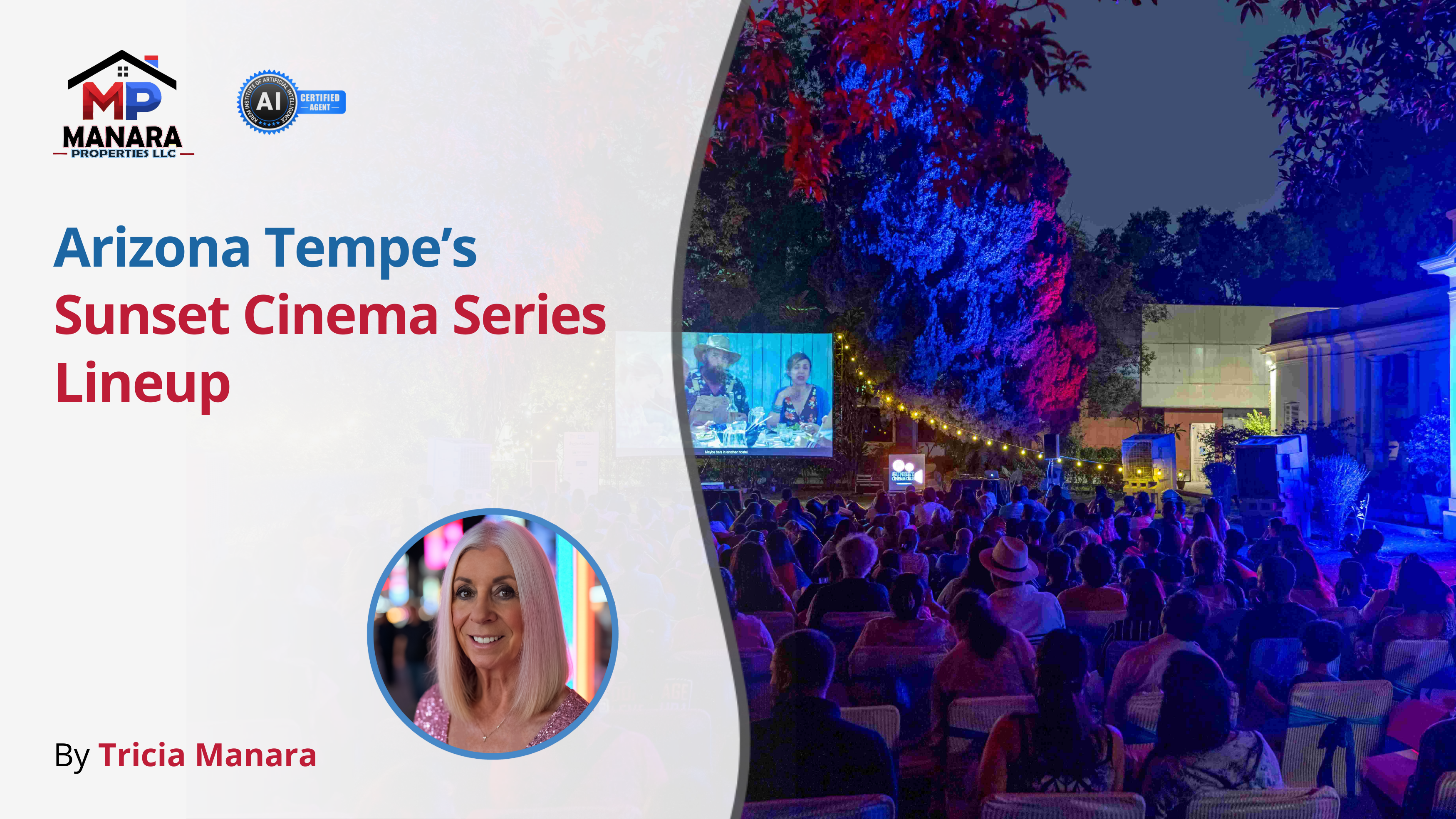 Free Outdoor Movies at Tempe’s Sunset Cinema Series header image.