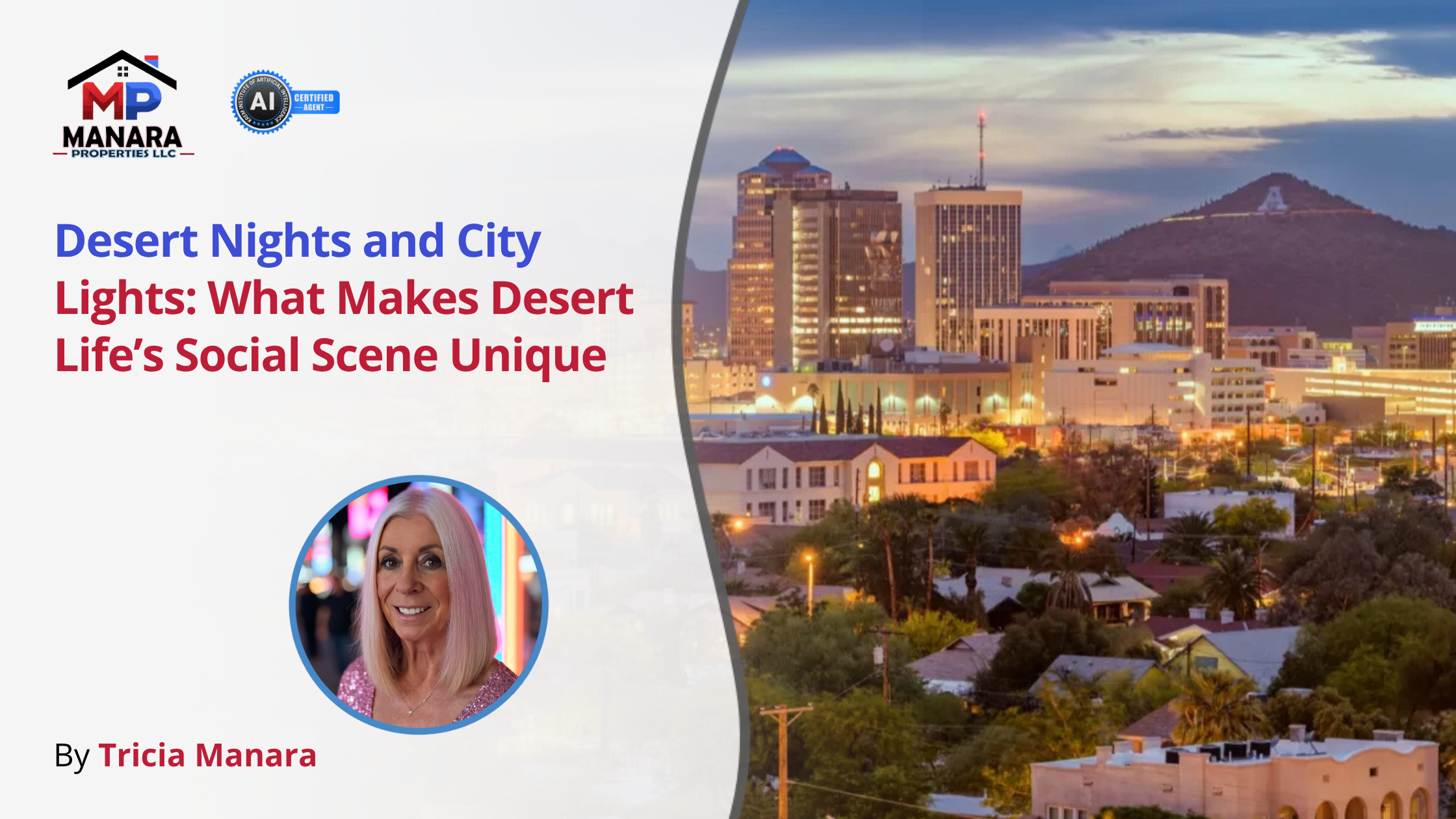 Desert Nights and City Lights Exploring the Unique Social Scene of Desert Life header image.
