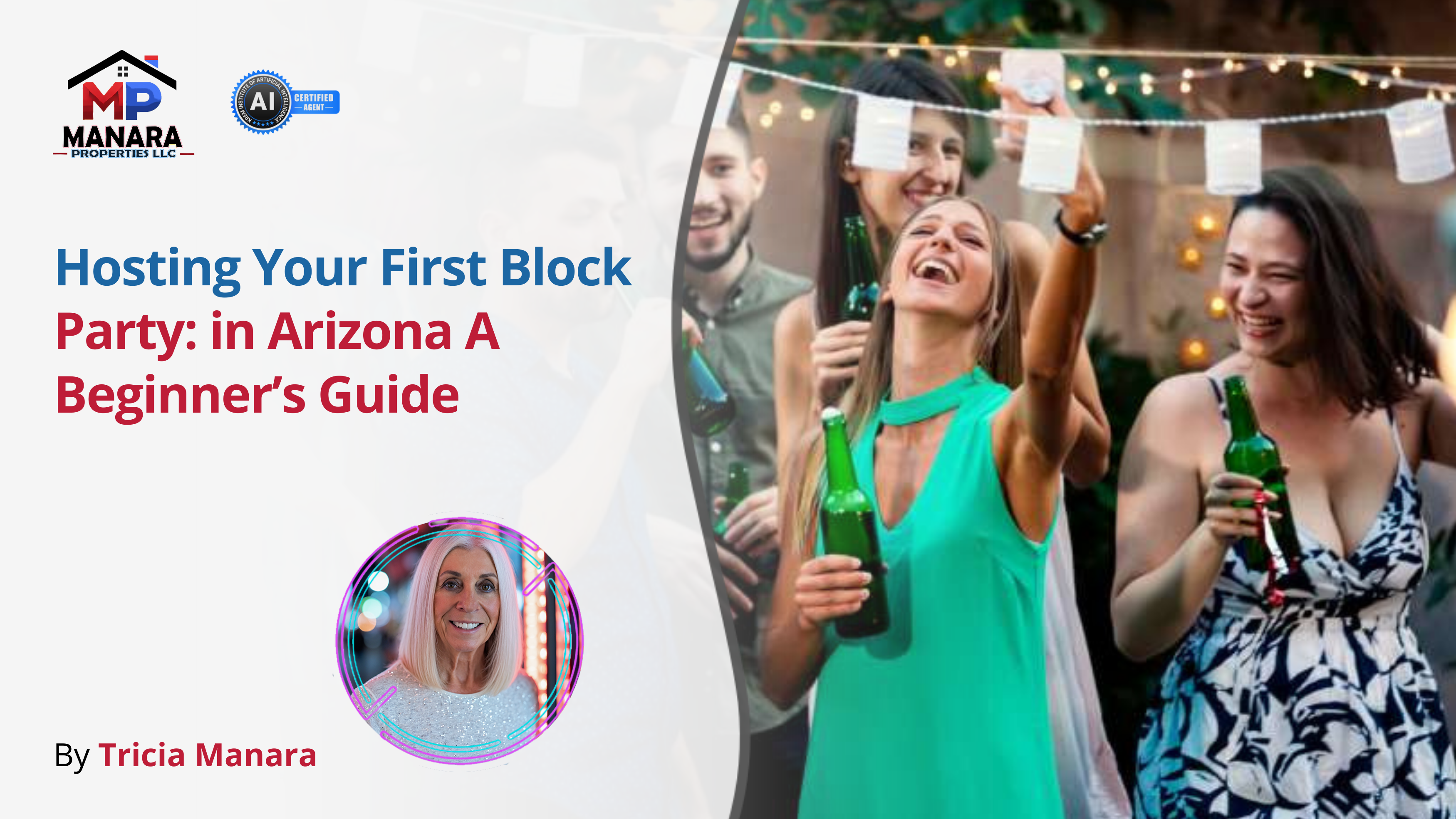 Arizona Block Party Planning 101 for First-Timers header image.