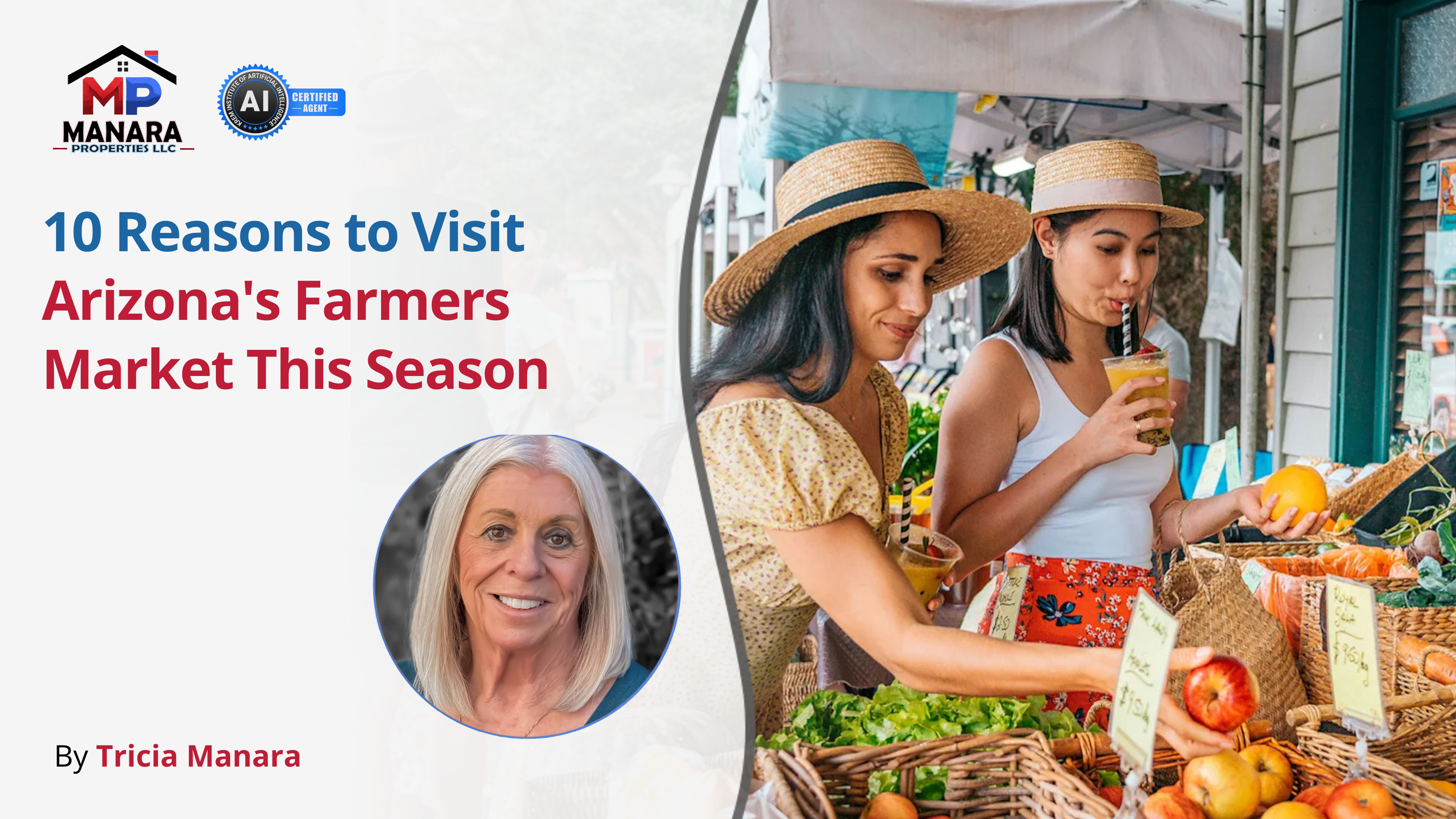 Discover the Best of Local Food at Arizona’s Farmers Markets This Season header image.
