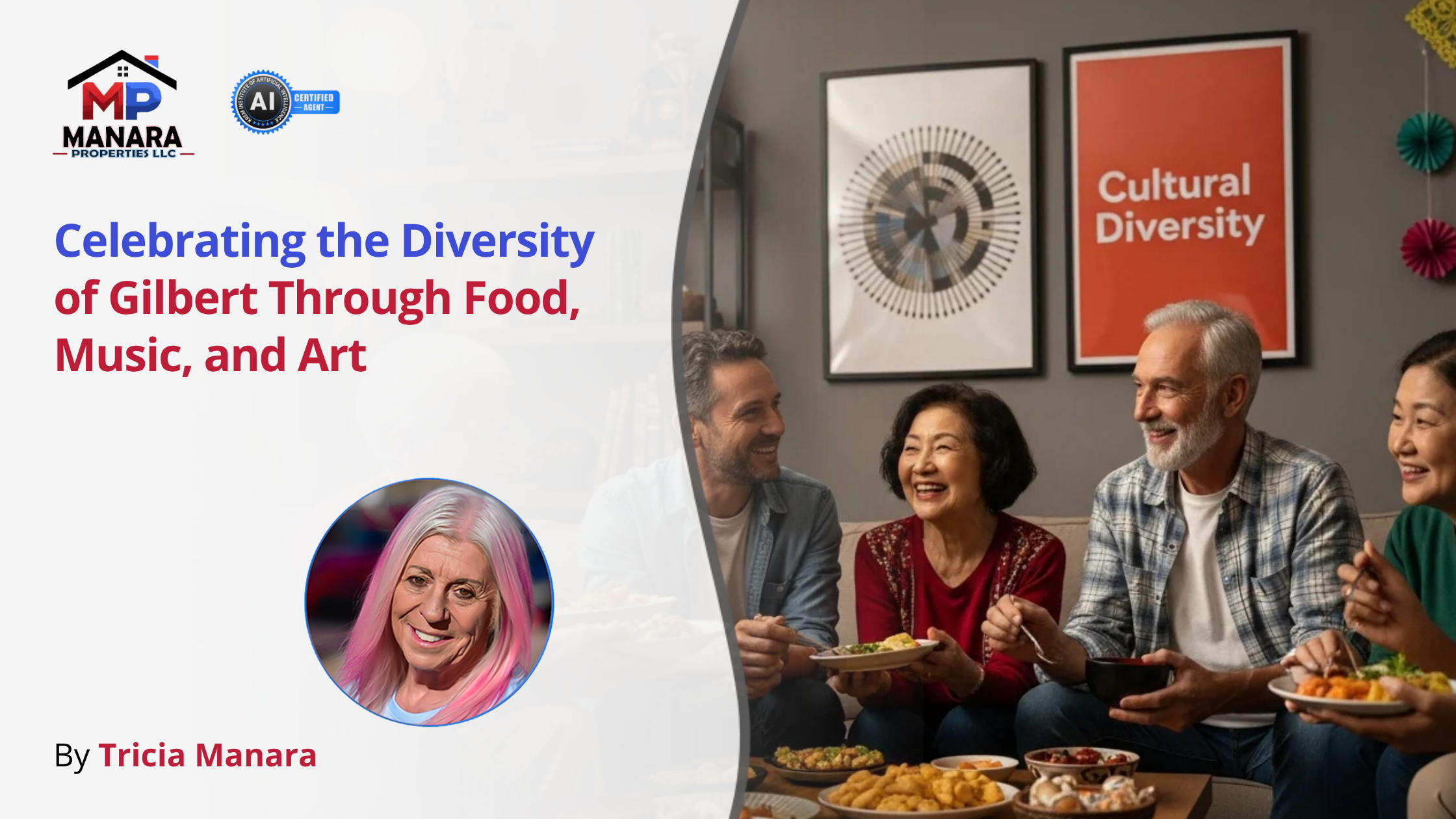 Celebrating the Diversity of Gilbert Through Food, Music, and Art header image.