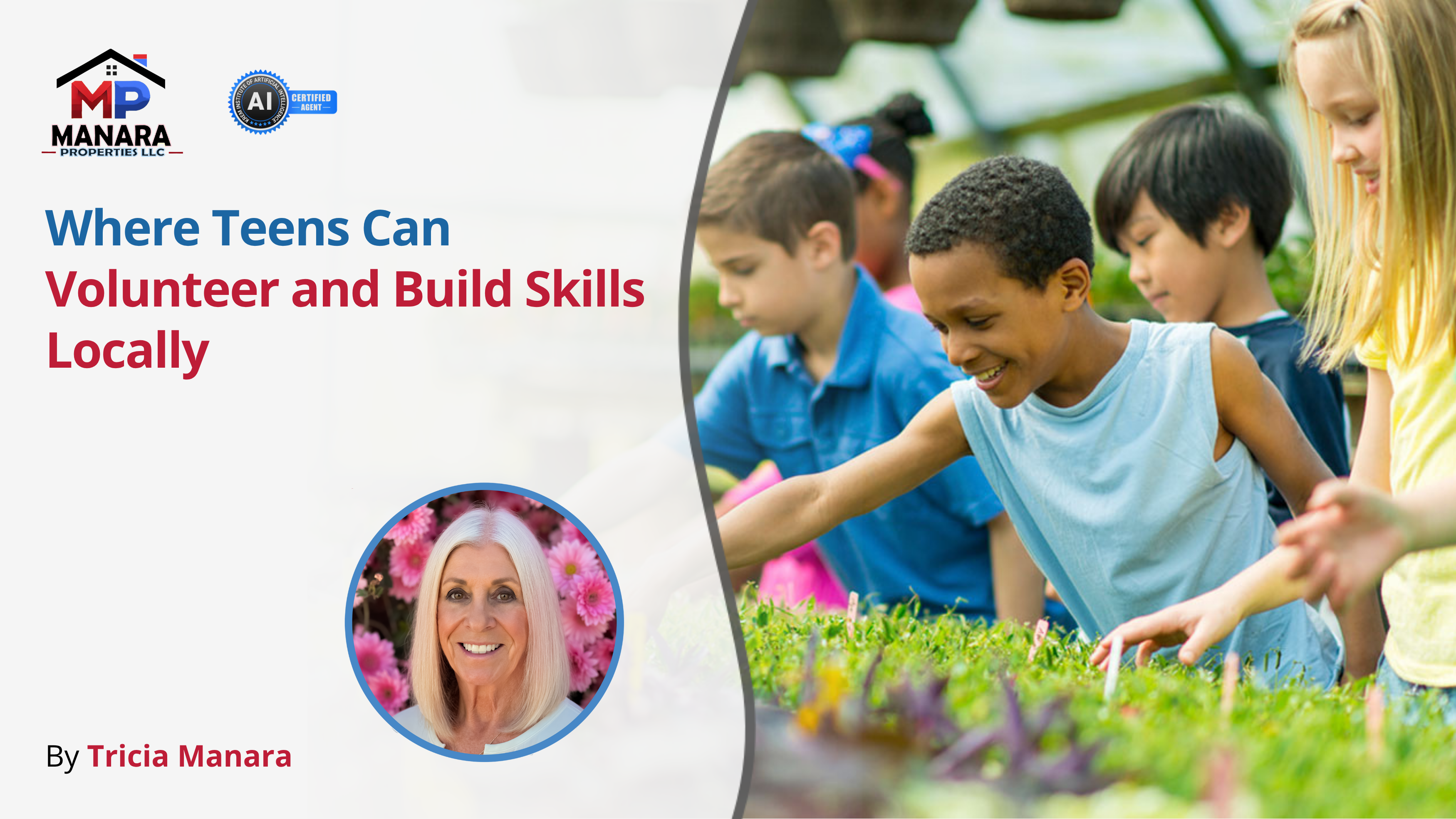 How Teens Can Gain Experience and Give Back Through Local Volunteering header image.