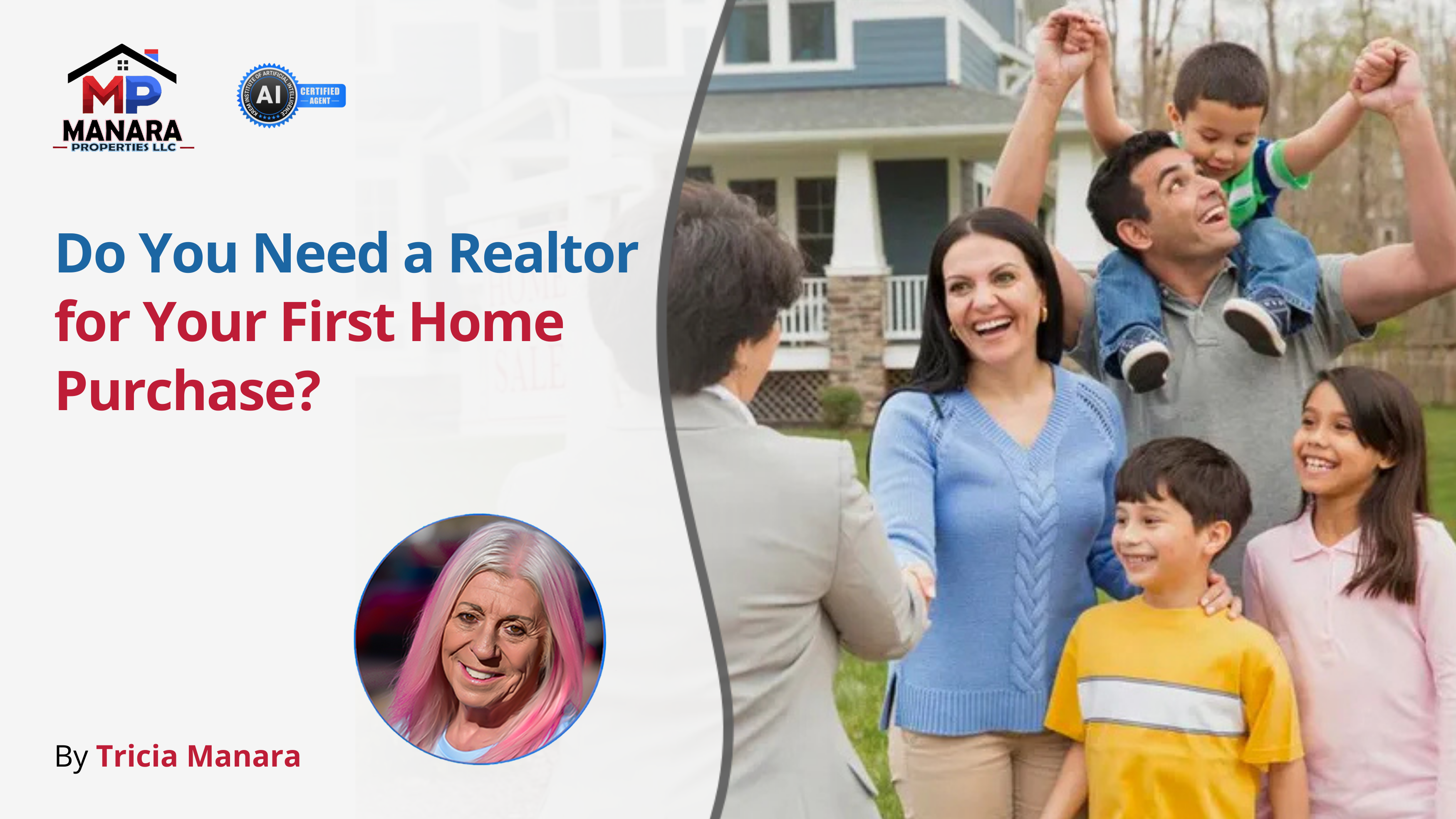 Do You Need a Realtor for Your First Home Purchase header image.
