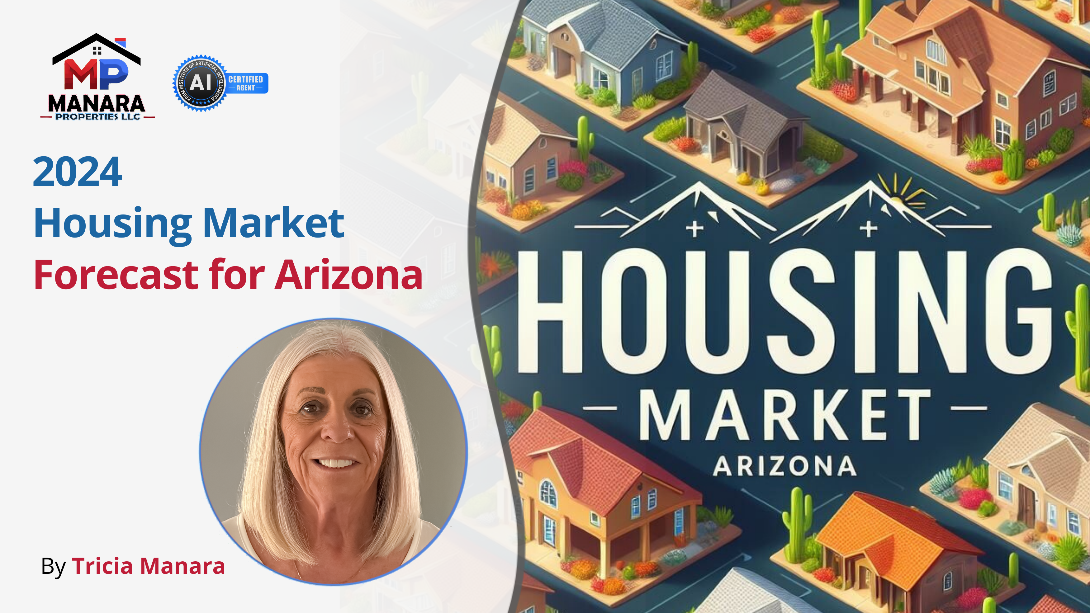 2024 Arizona Real Estate Forecast for Buyers, Sellers, and Investors header image.