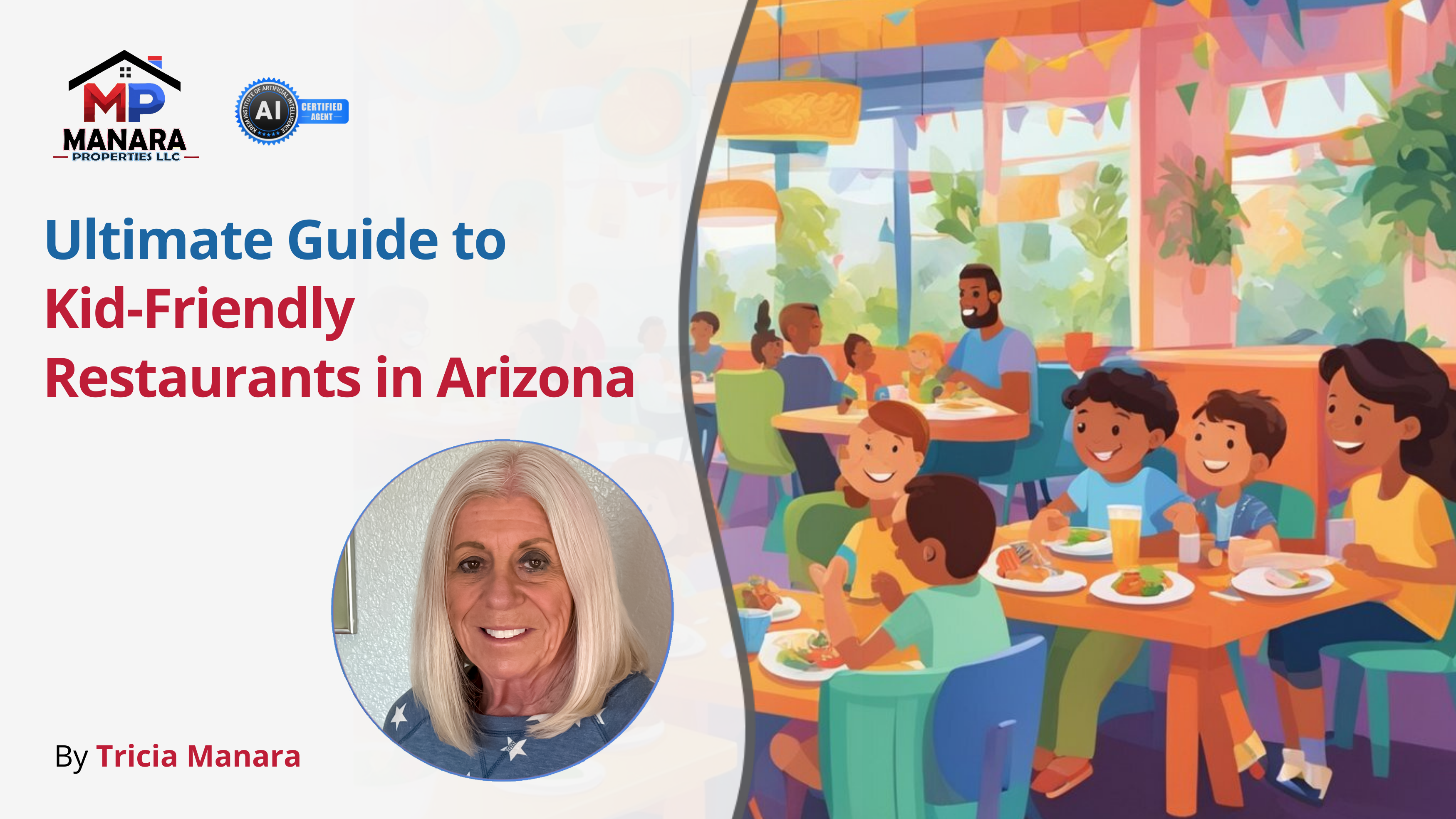 Top 15 Kid-Friendly Restaurants in Arizona for Your Next Family Outing header image.