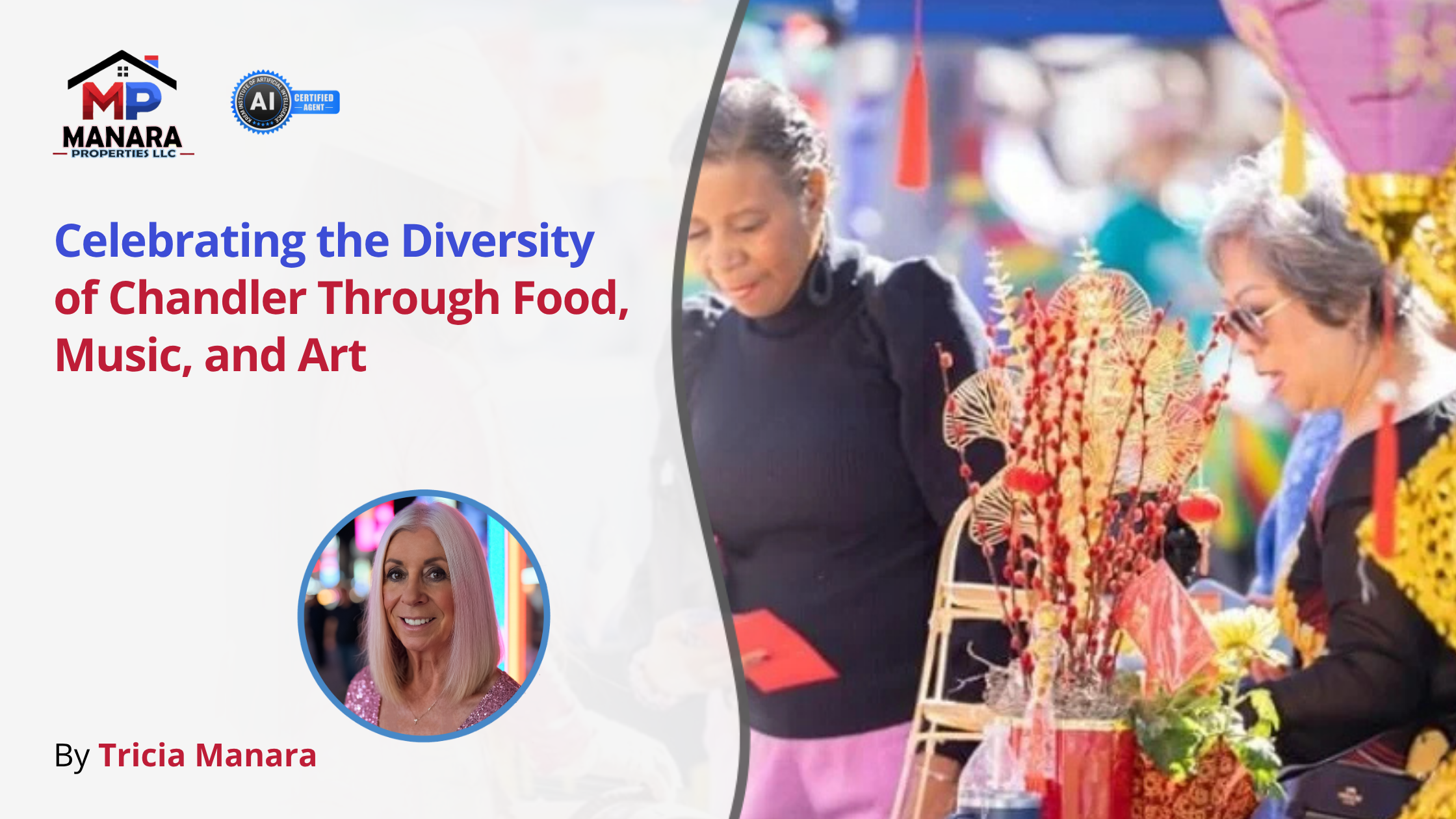 Celebrating Diversity in Chandler Through Food Music and Art header image.