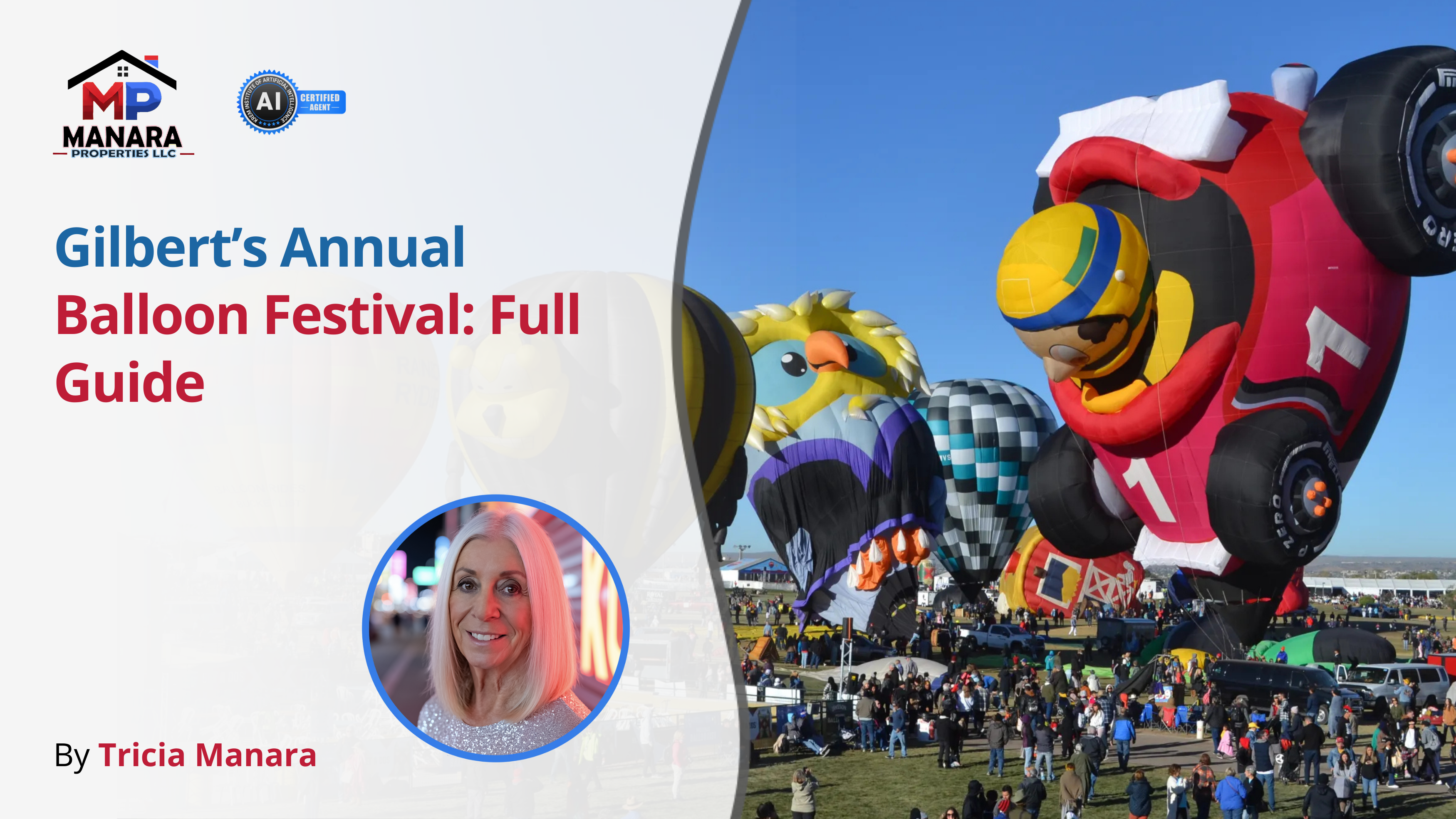 Gilbert’s Annual Balloon Festival Full Guide header image.