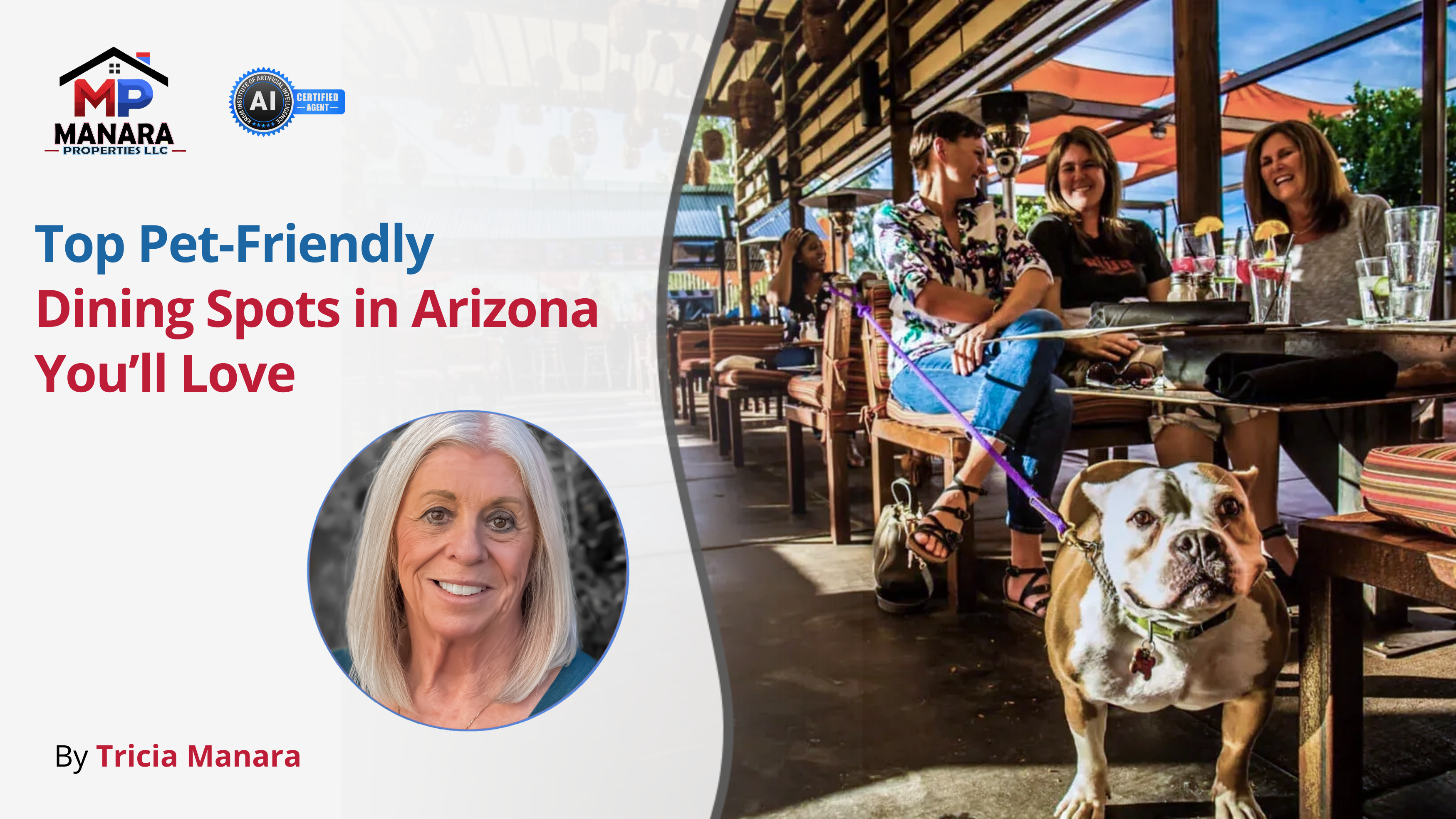 Best Pet-Friendly Dining Spots in Arizona header image.