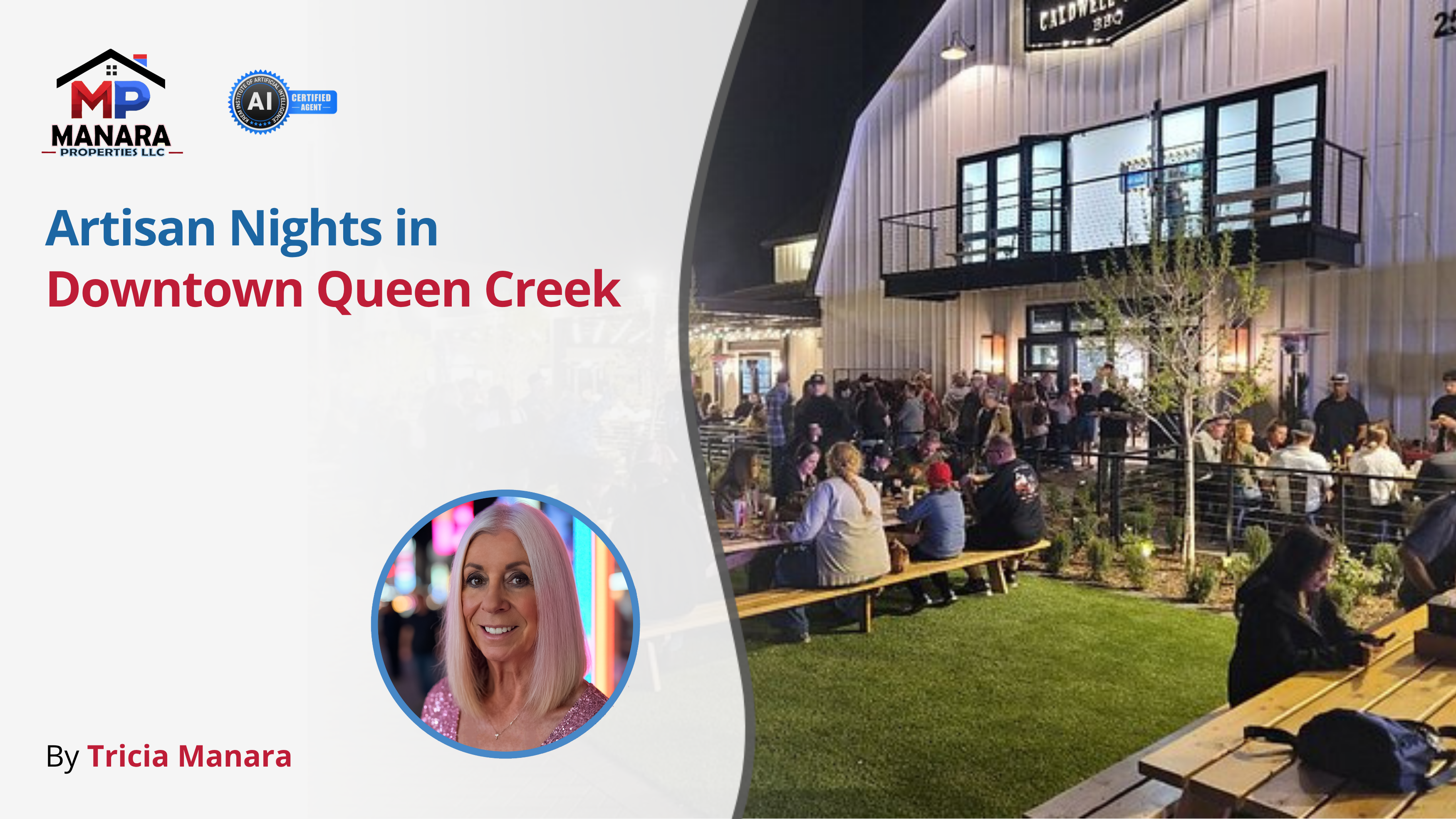 What to Expect at Artisan Nights in Downtown Queen Creek header image.