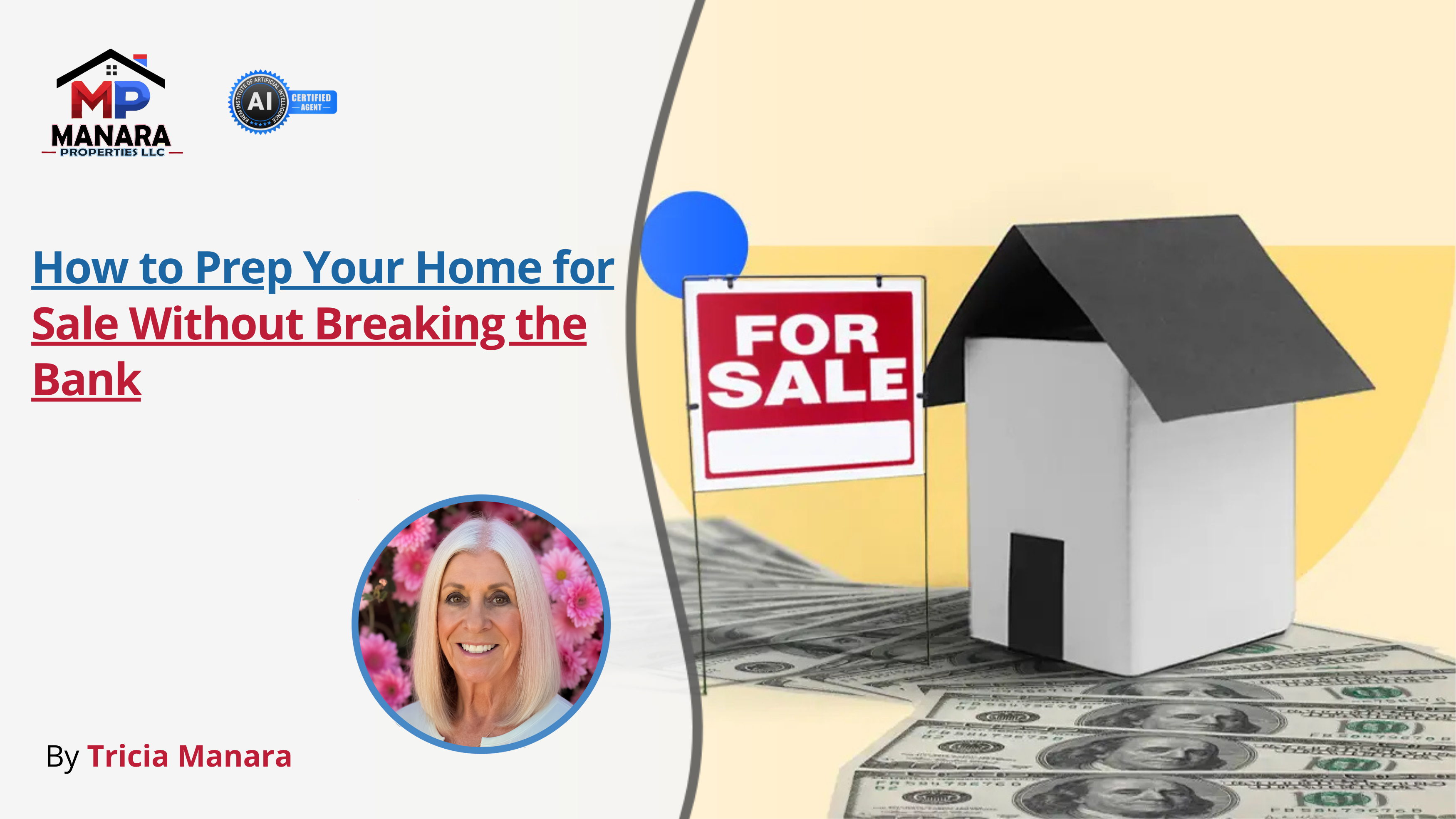 Budget-Friendly Home Prep Tips to Sell Faster header image.