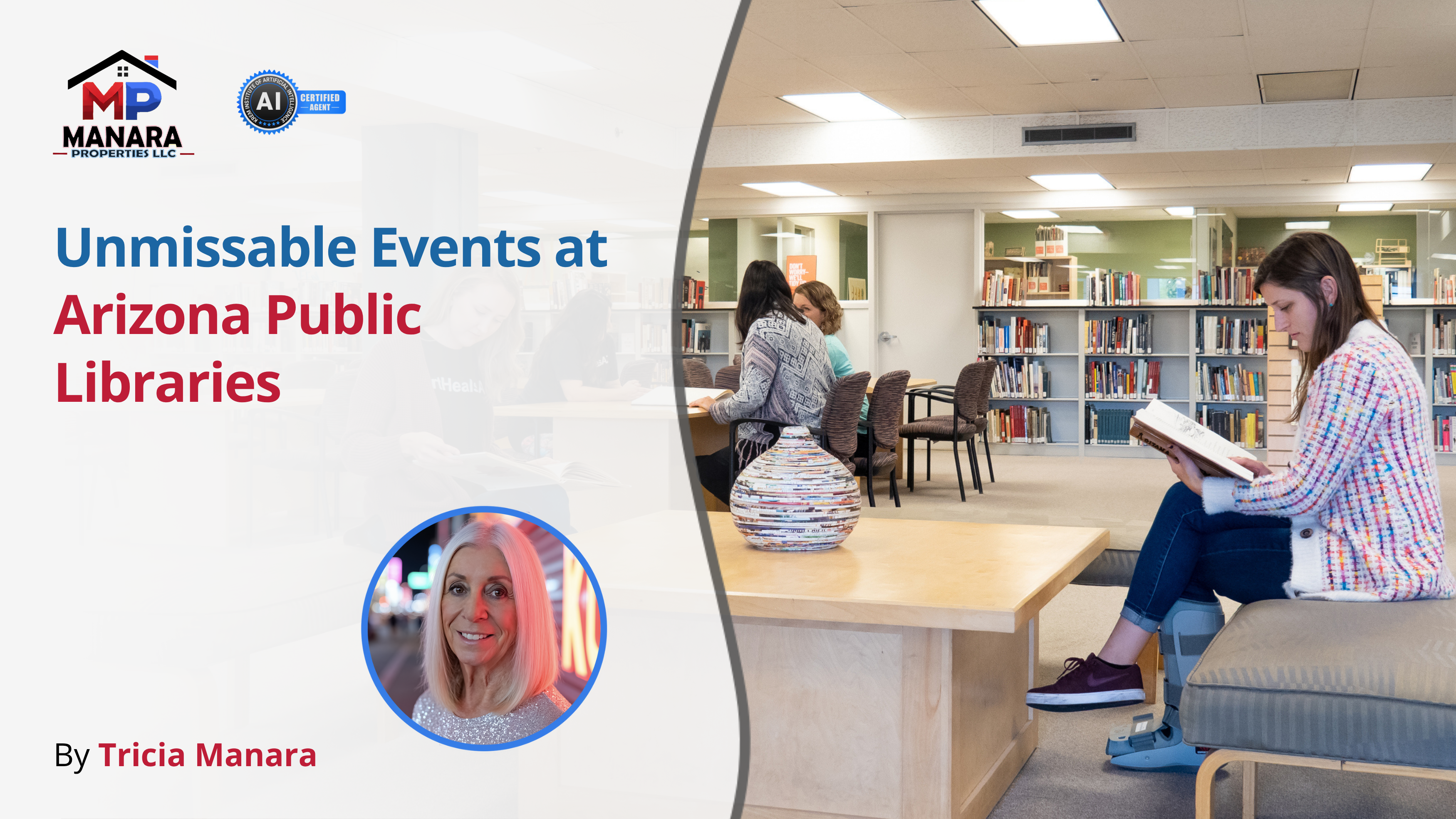A Guide to Arizona Public Library Events for All Ages header image.