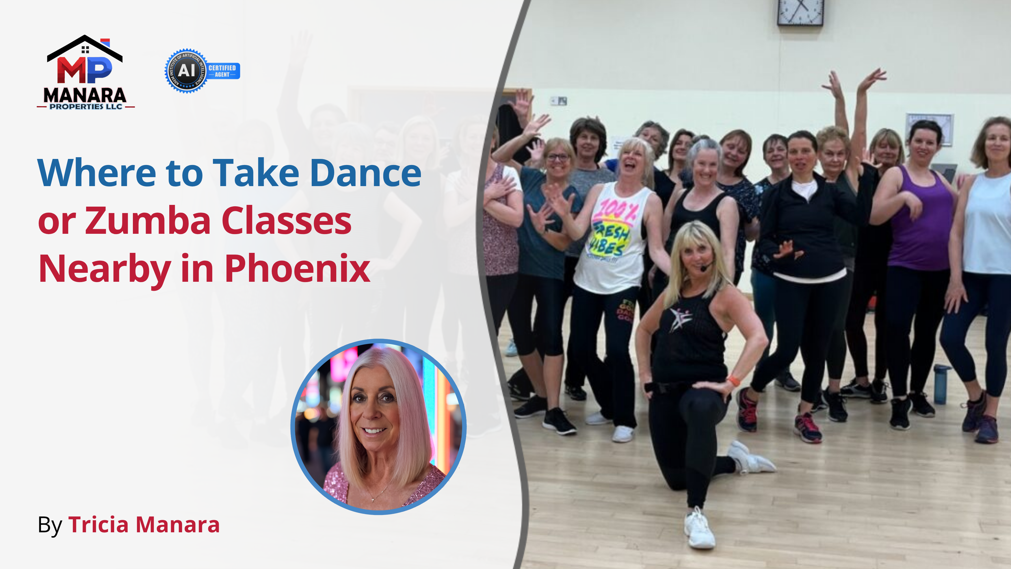 The Best Places for Dance and Zumba Workouts Around Phoenix header image.