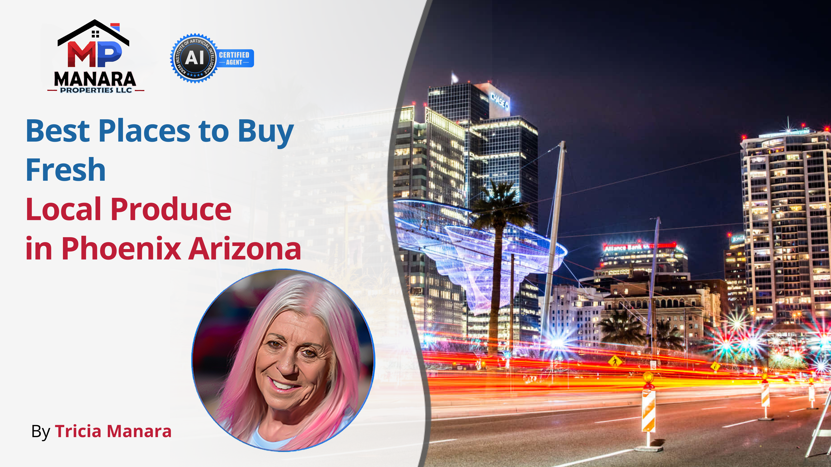 The Best Places to Buy Fresh, Local Produce in Phoenix, Arizona header image.