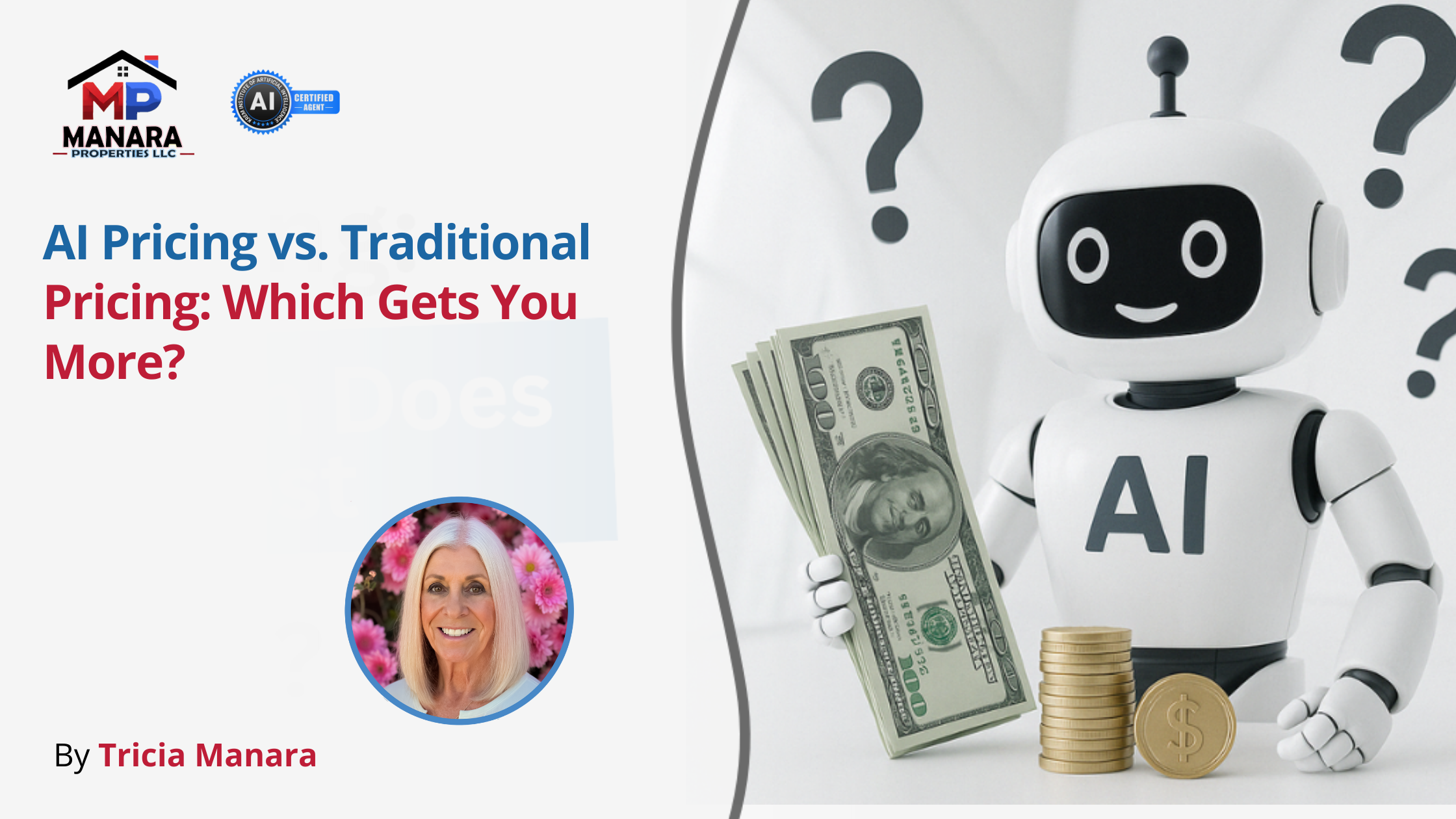 AI Pricing vs Traditional Pricing Which Gets You More for Your Home? header image.