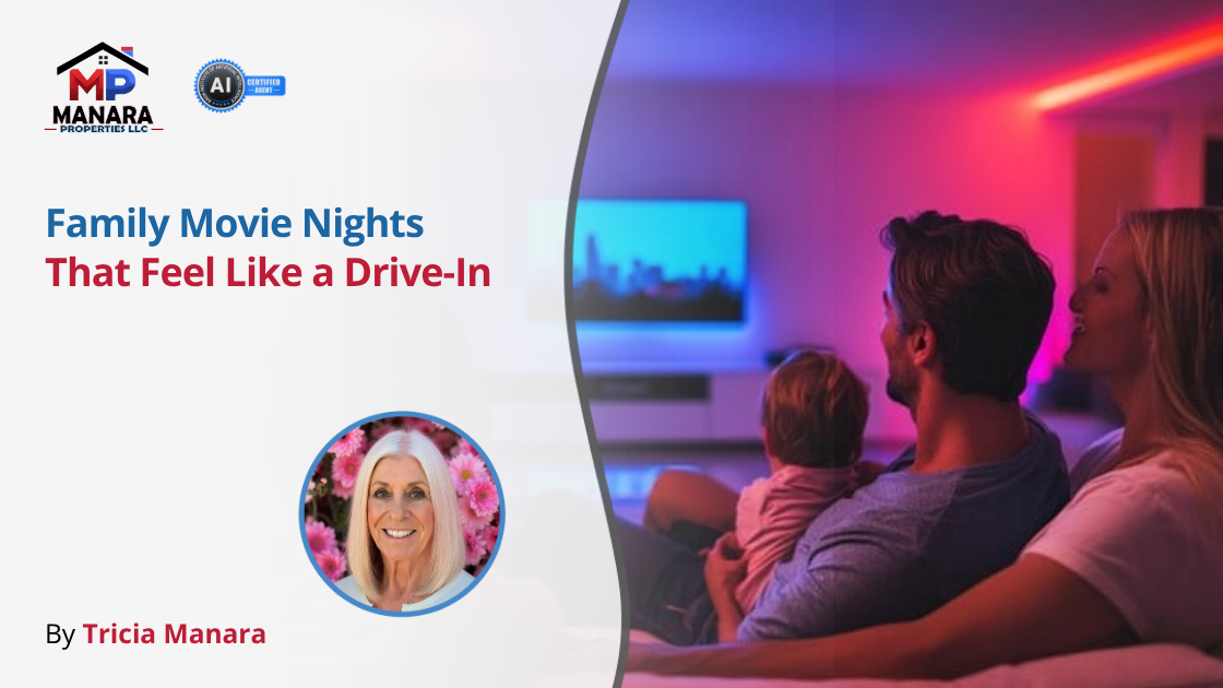 Creative Ideas for Drive-In Style Movie Nights at Home header image.