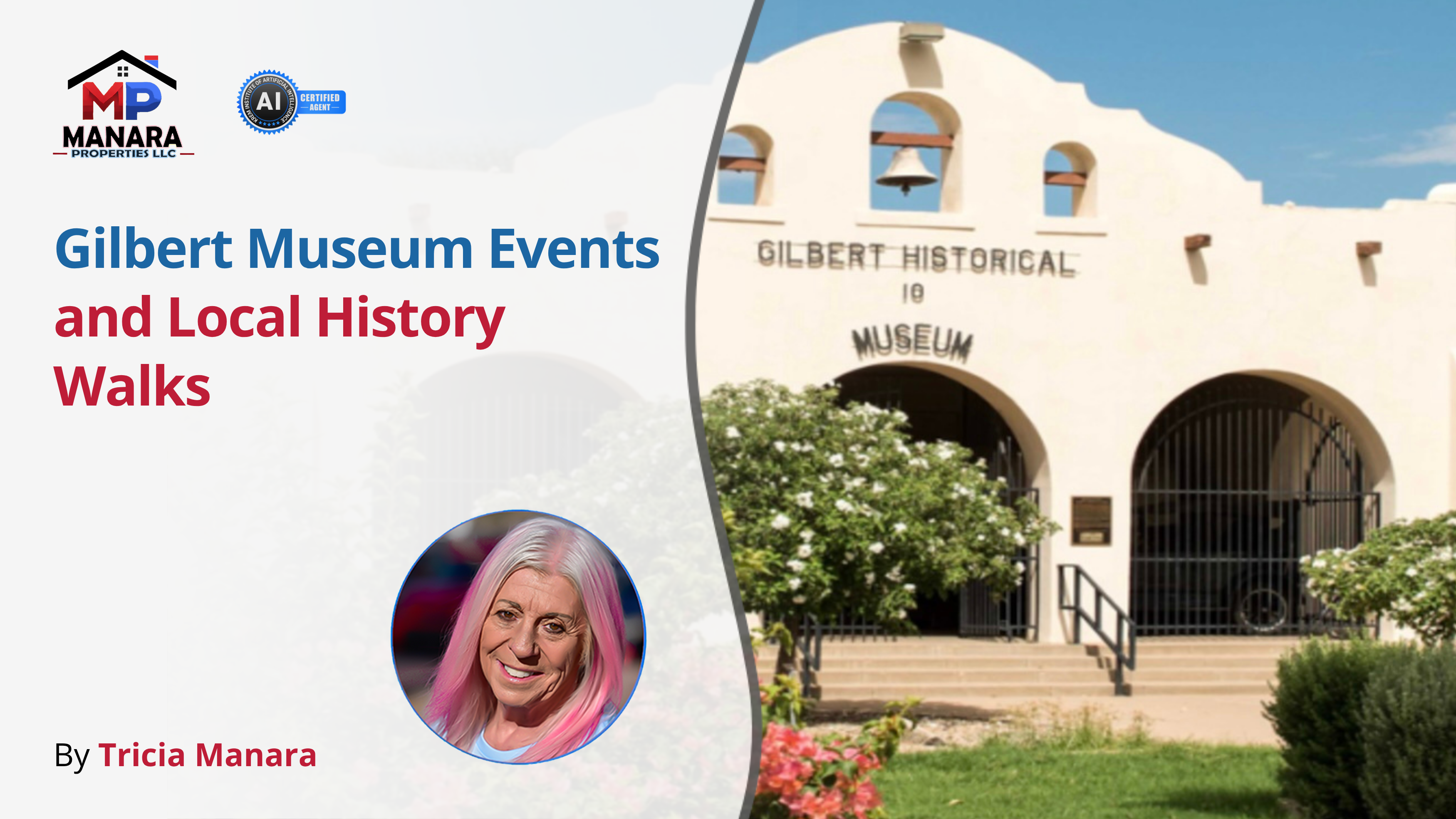 Discover Gilbert Museum Events and History Walks header image.