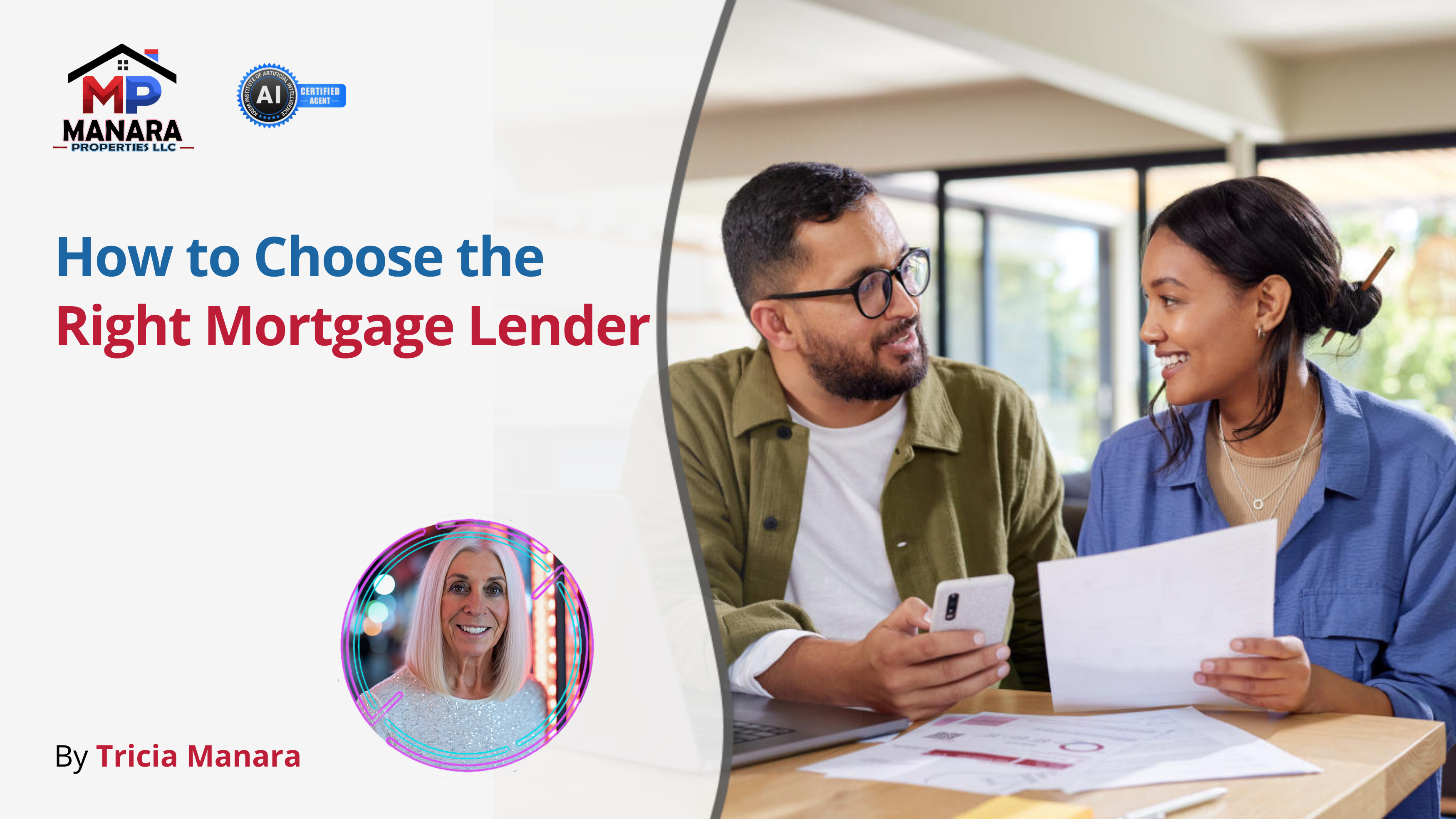 Your Simple Guide to Picking the Best Mortgage Lender header image.