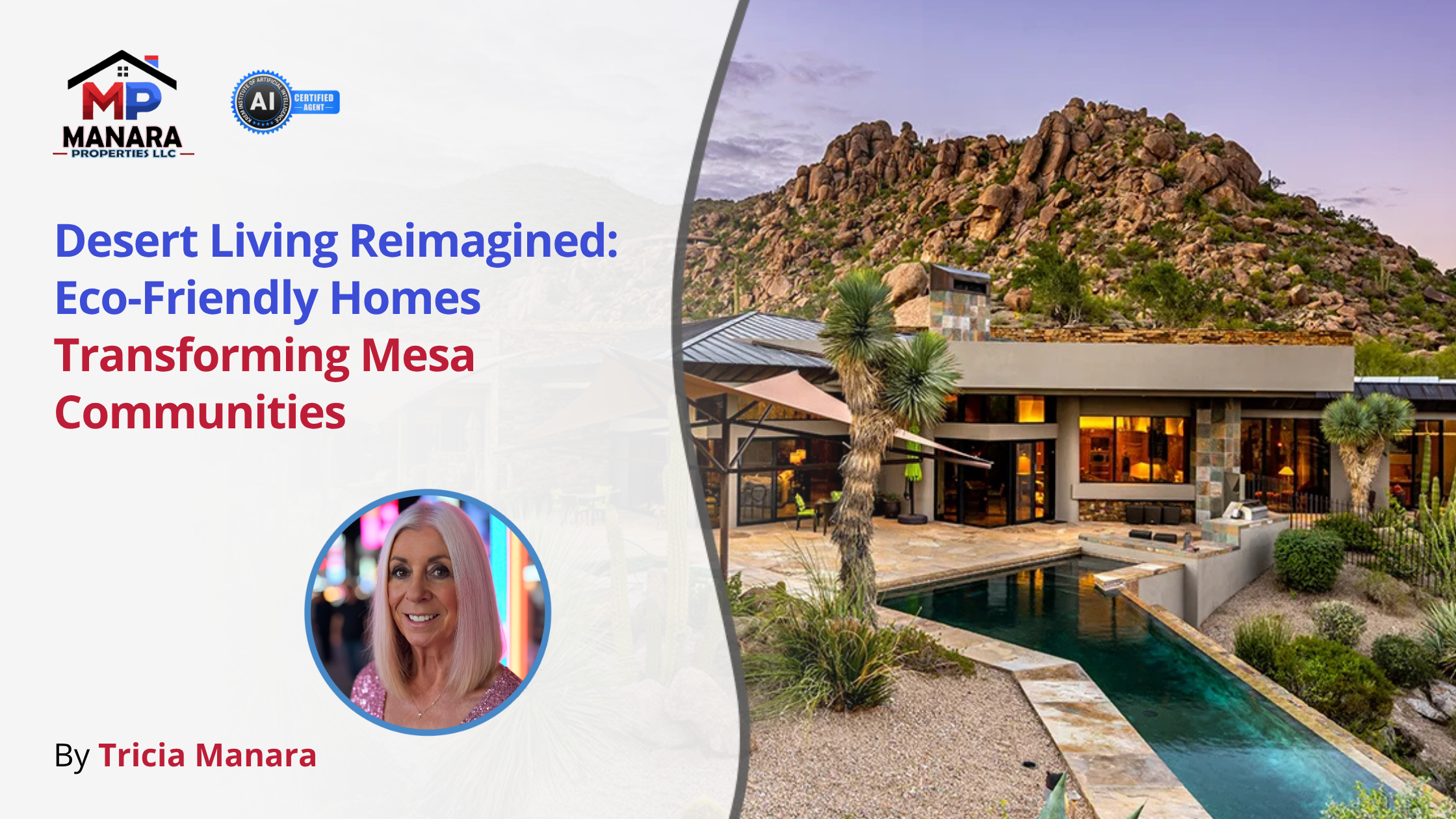 Desert Living Reimagined With Eco-Friendly Homes In Mesa Communities header image.