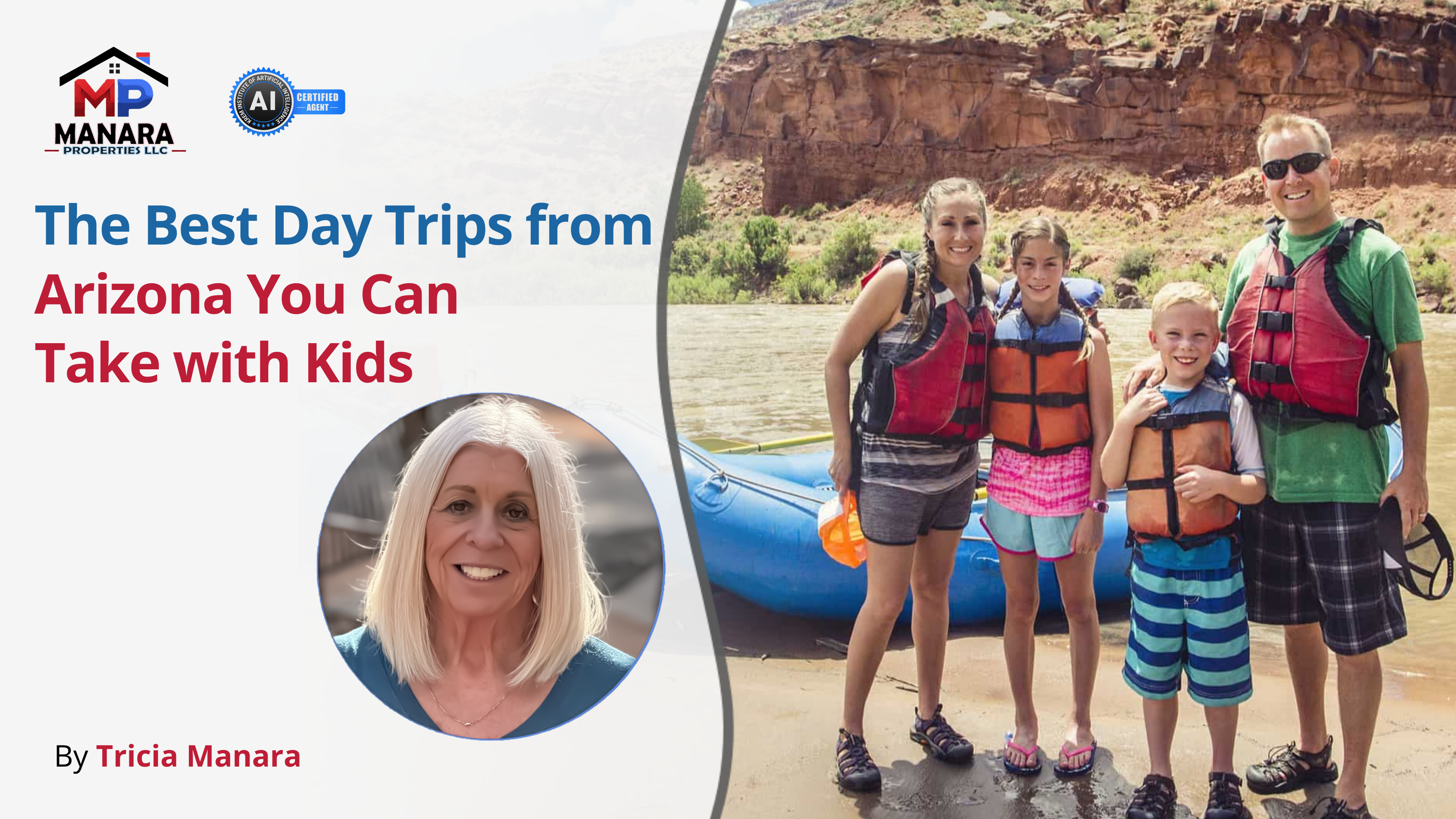Top Family-Friendly Day Trips from Arizona for Kids header image.