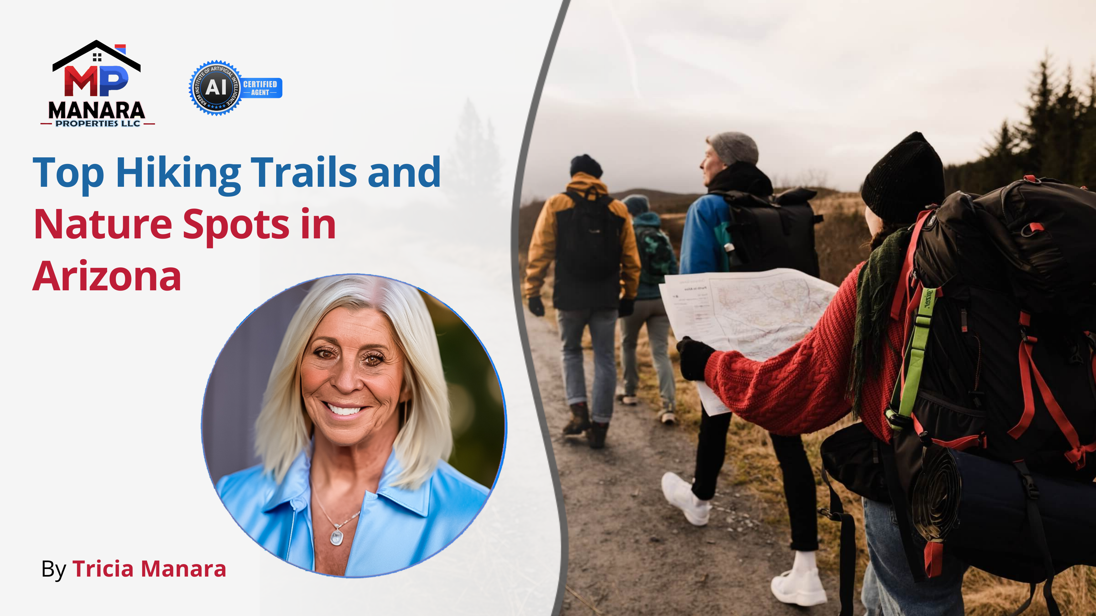 Top Hiking Trails and Nature Spots in Arizona header image.