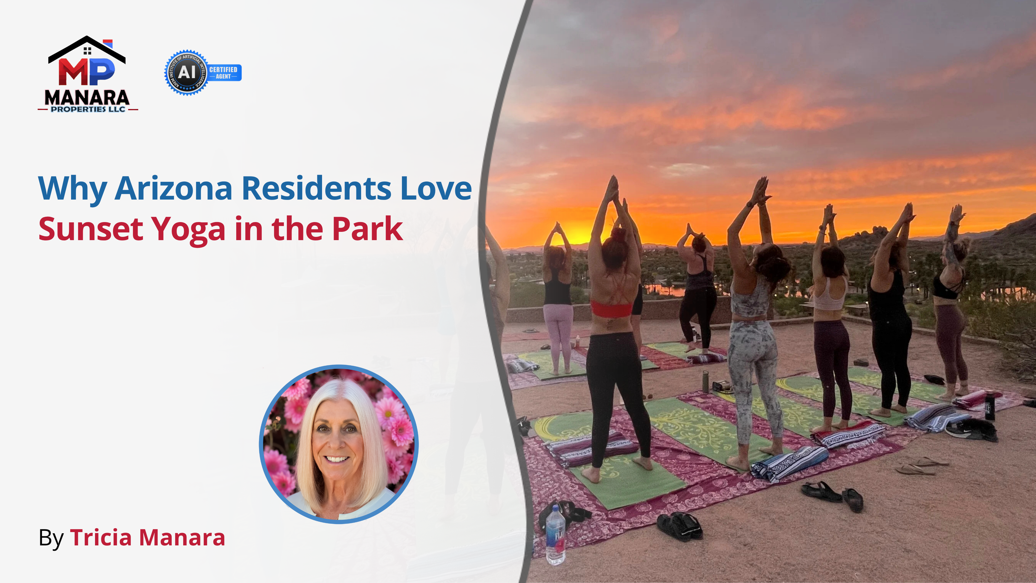 The Magic of Sunset Yoga in Arizona’s Local Parks header image.