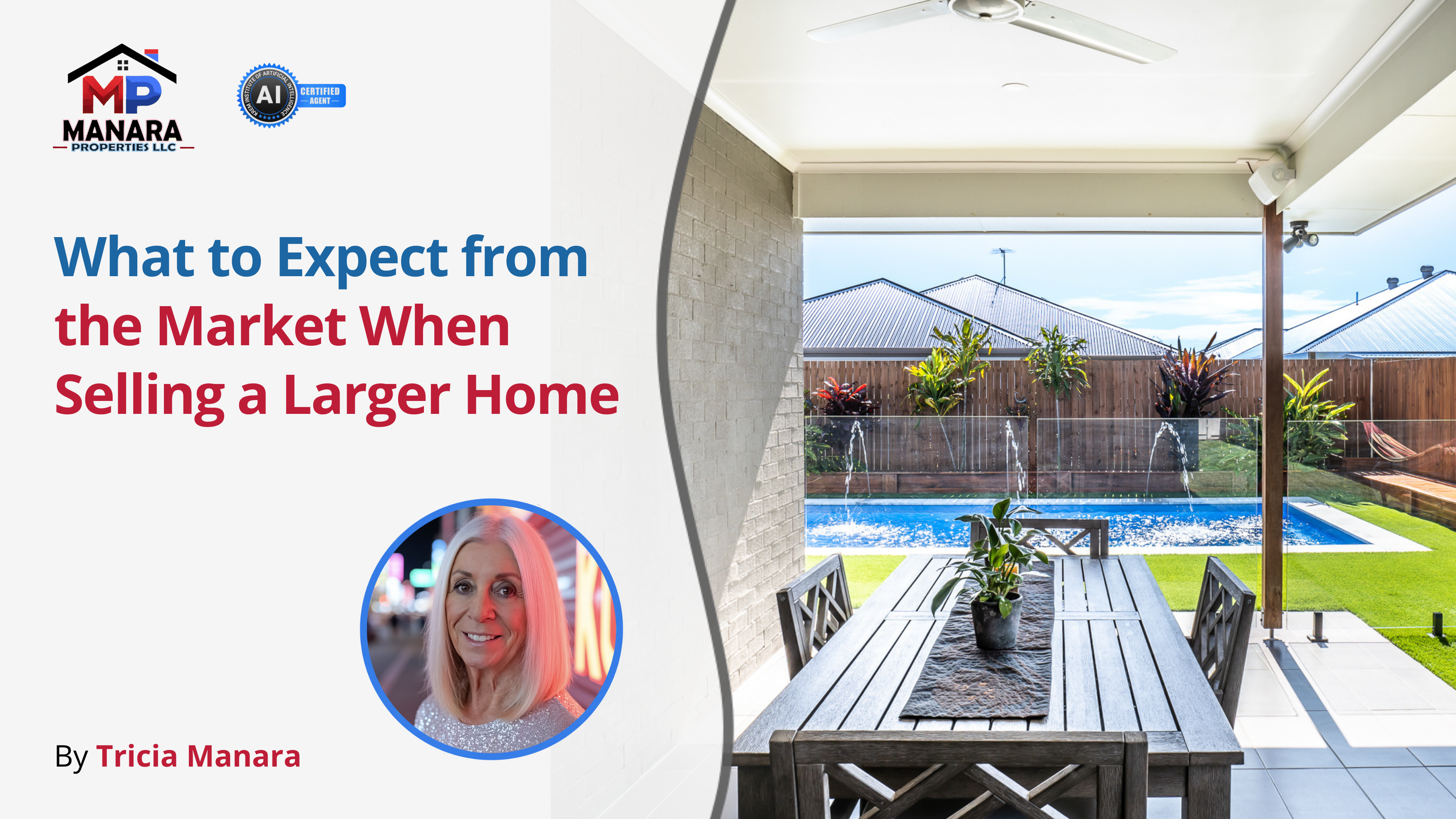 What to Expect from the Market When Selling a Larger Home header image.