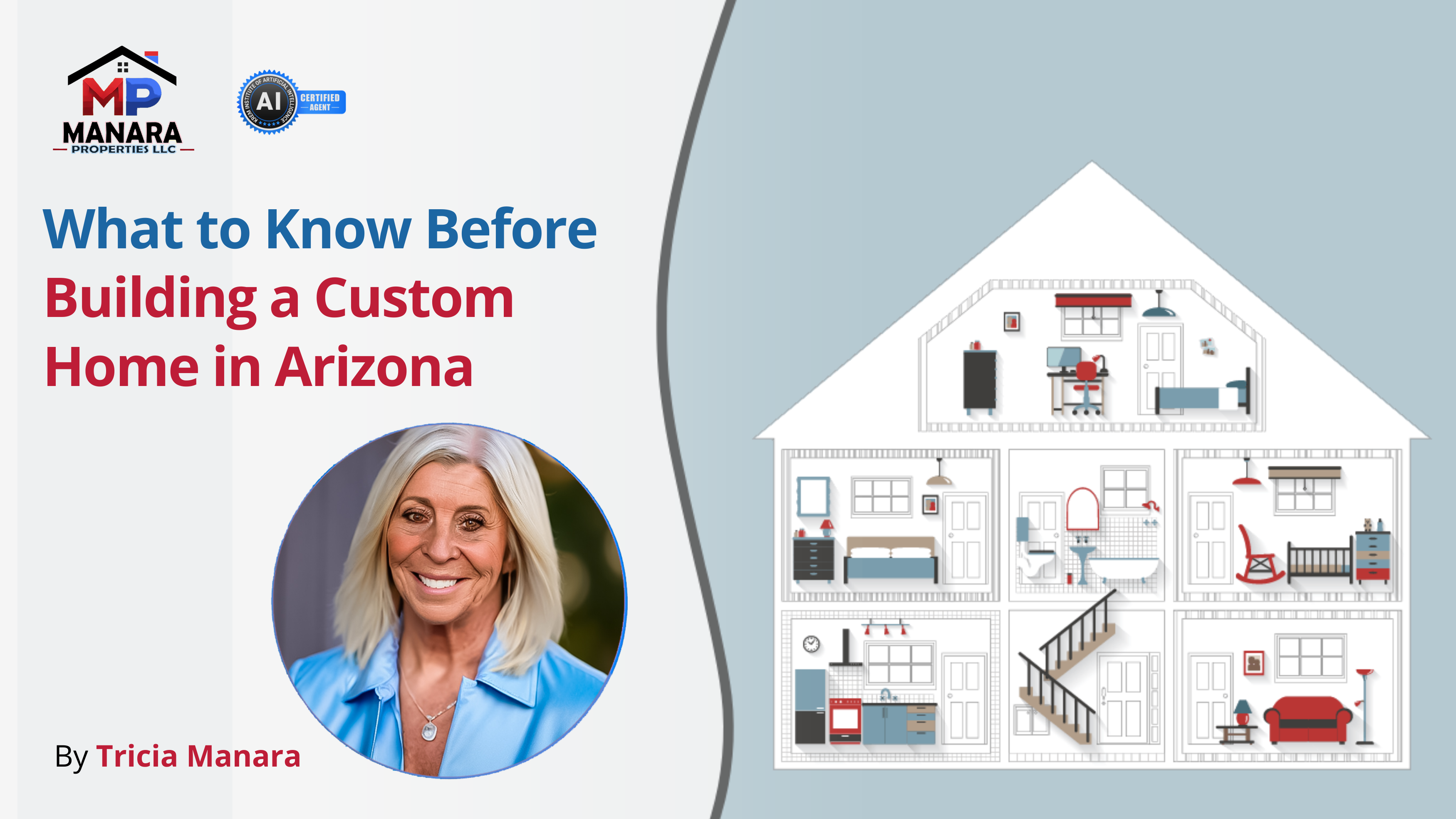 Key Things to Know Before Building Your Custom Home in Arizona header image.