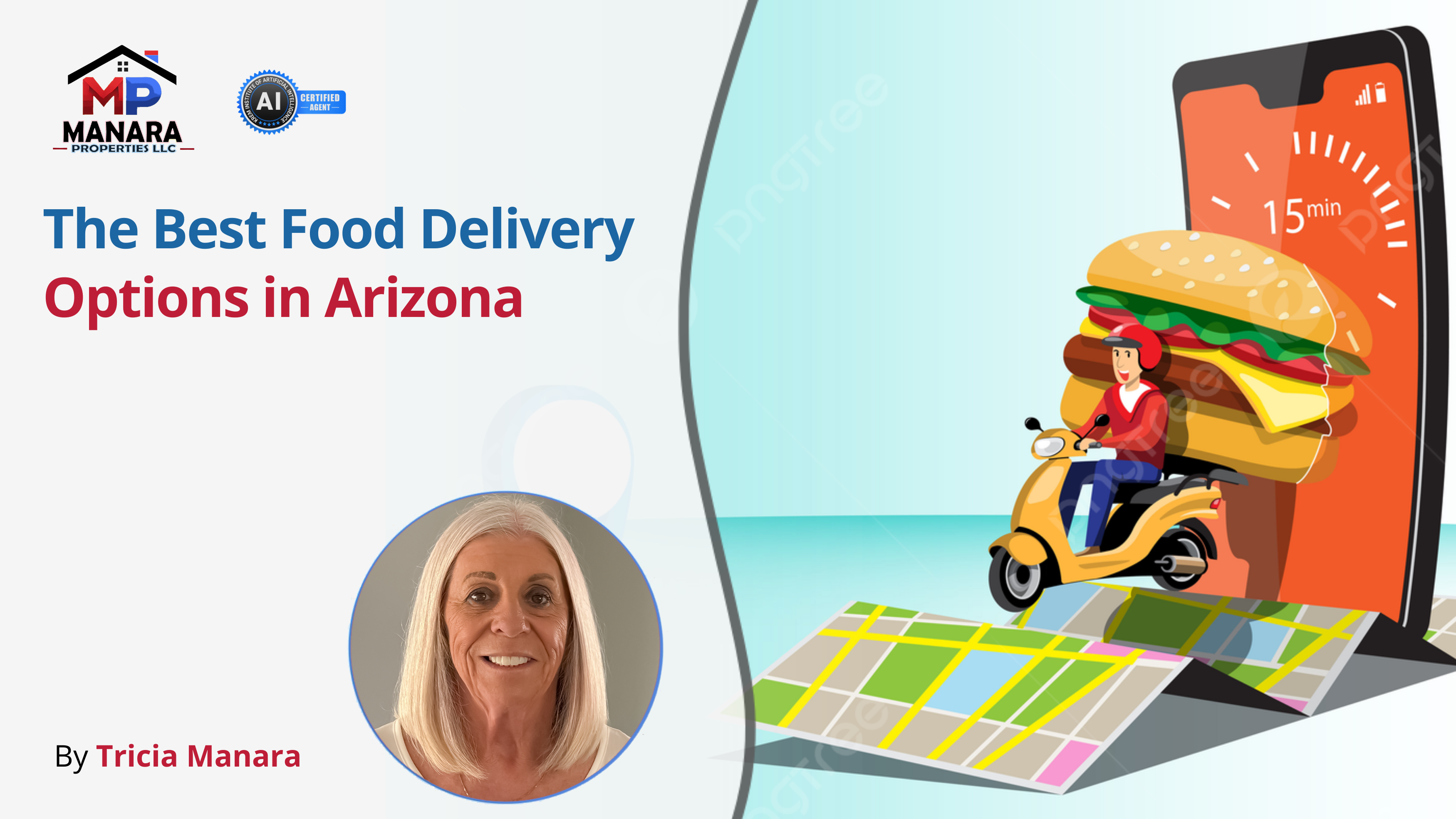 A Guide to the Best Food Delivery in Arizona header image.