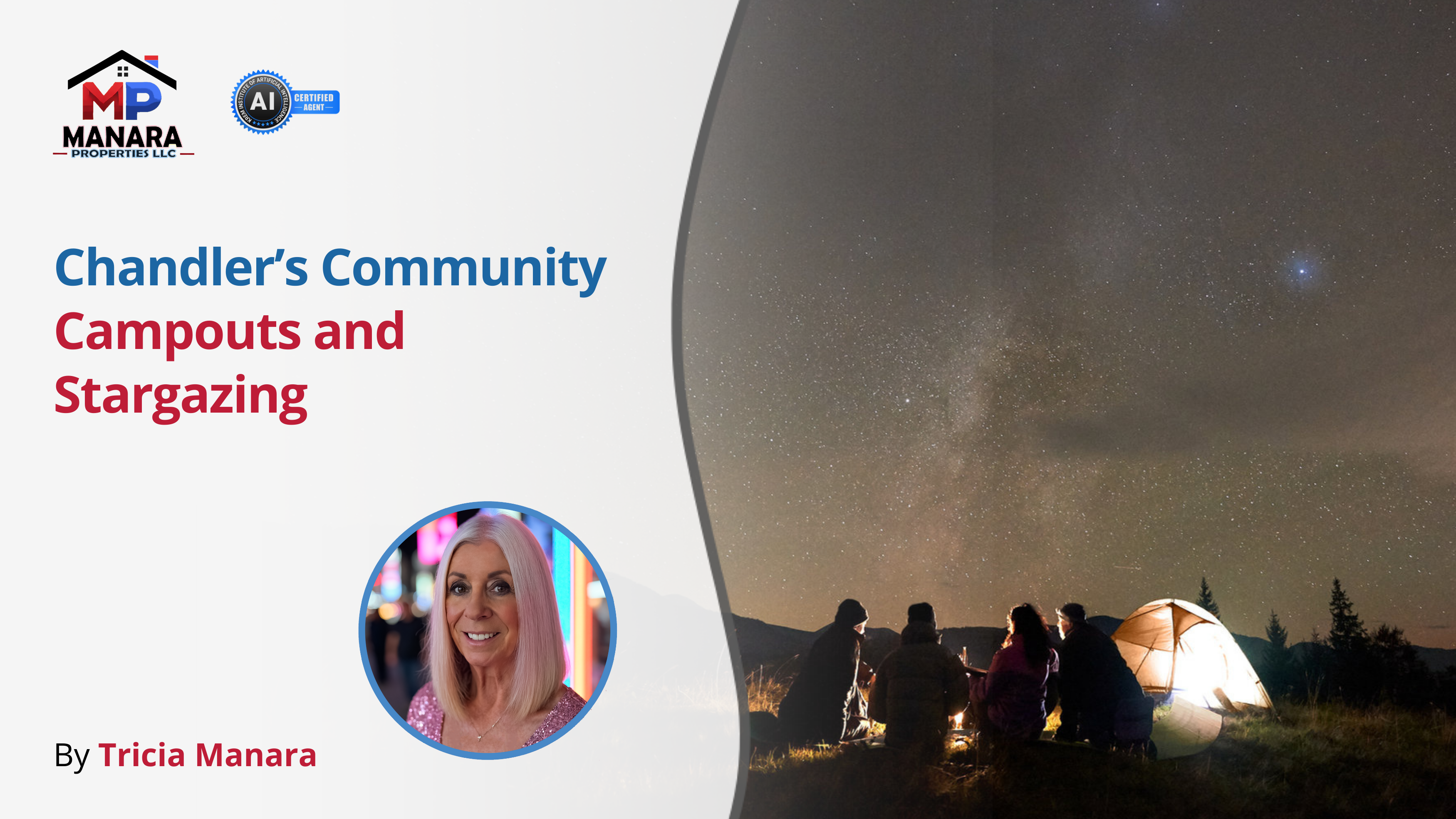 Sleep Under the Stars with Chandler’s Family Campout Events header image.