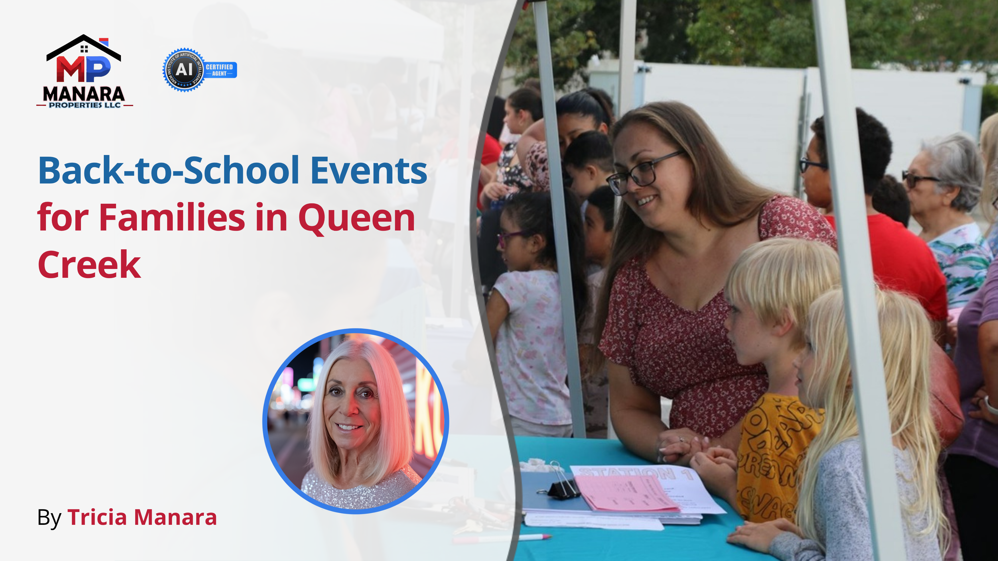 Your Guide to Back to School Activities in Queen Creek header image.