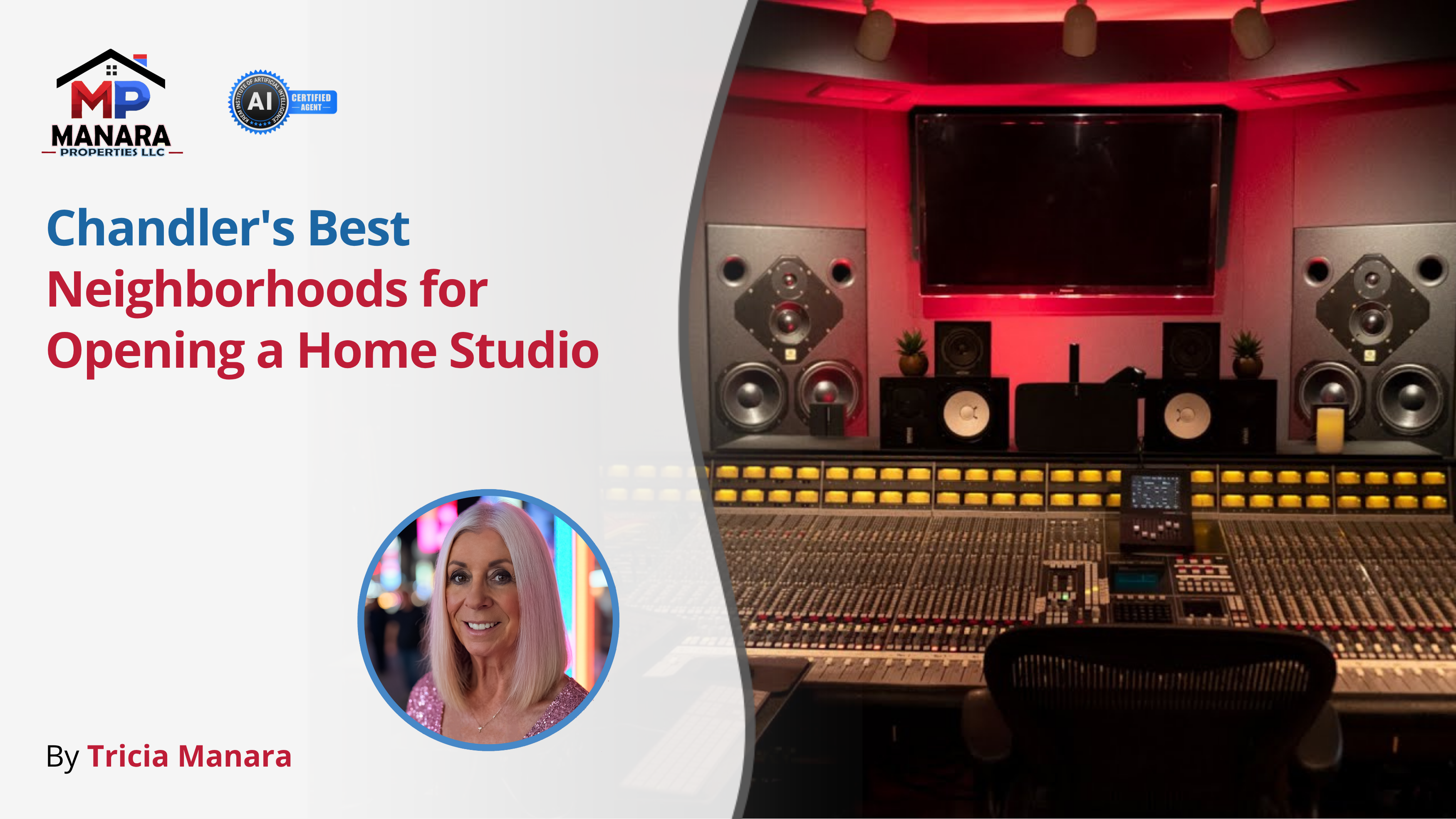 Top Places in Chandler to Set Up a Home Studio header image.