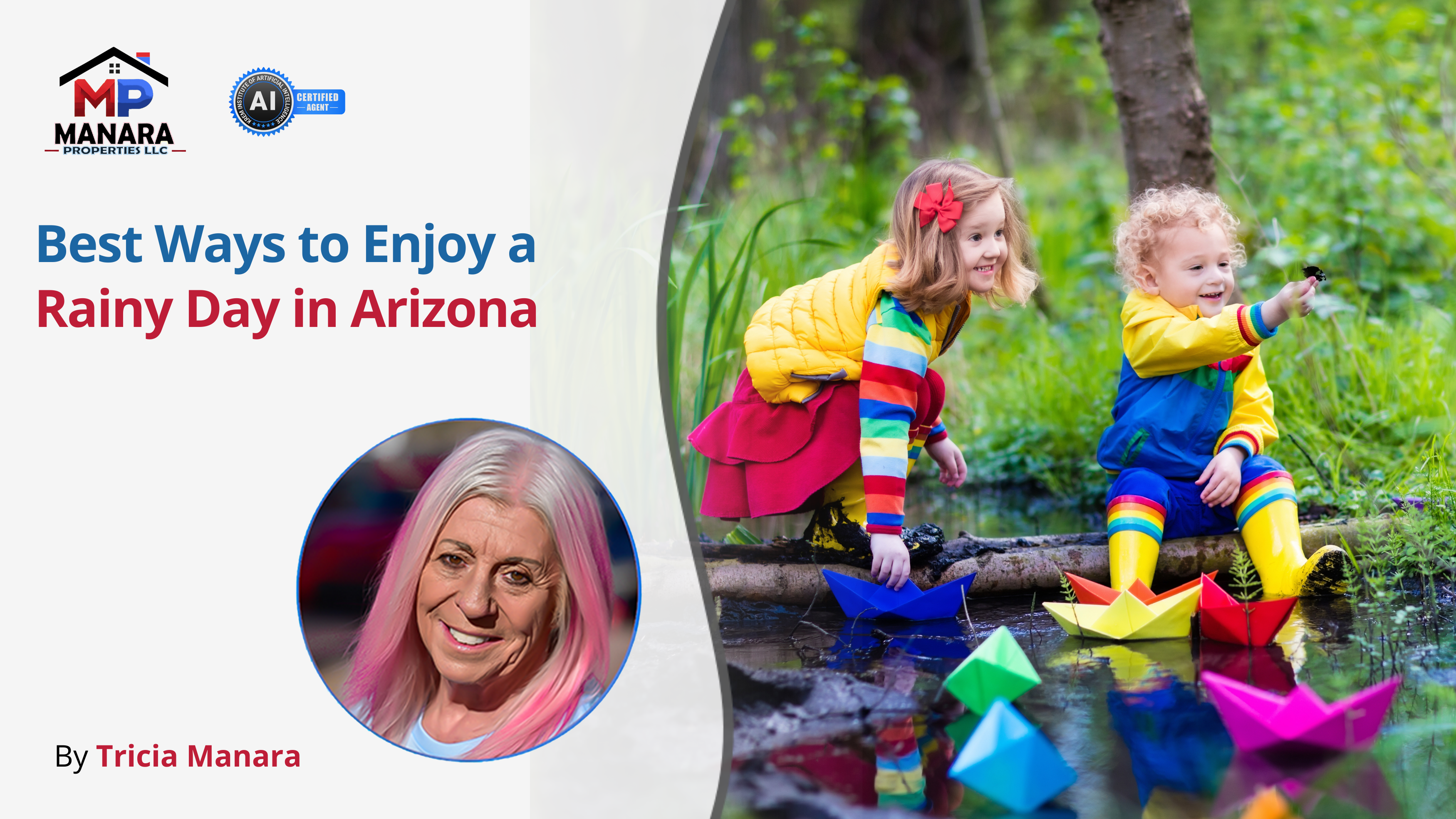 Top Ways to Make the Most of a Rainy Day in Arizona header image.