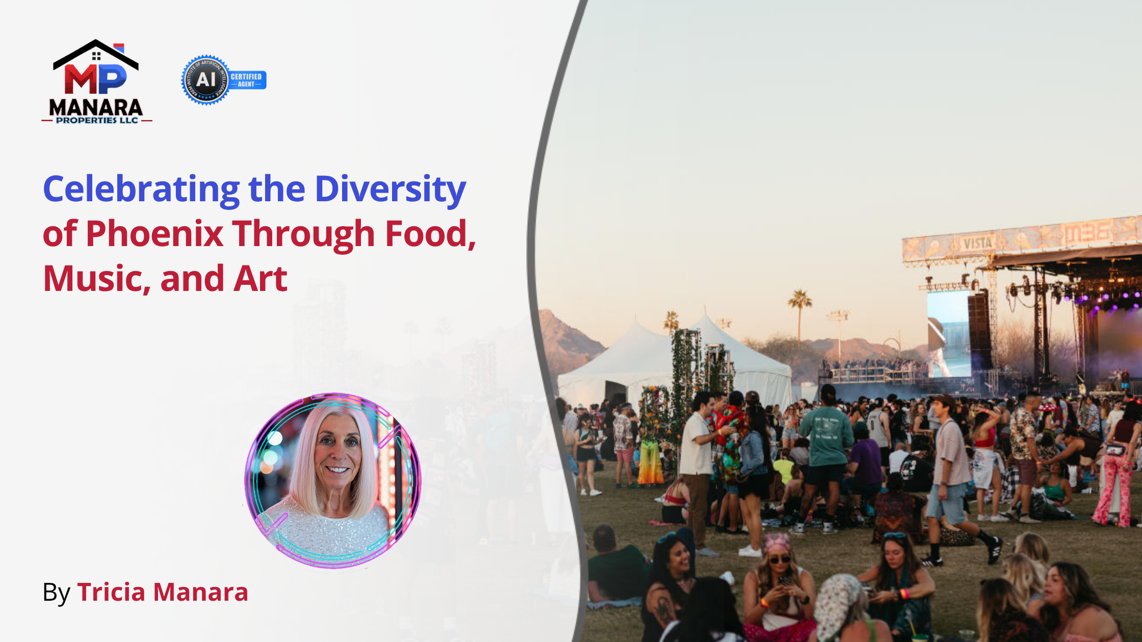 Celebrating the Diversity of Phoenix Through Food Music and Art header image.
