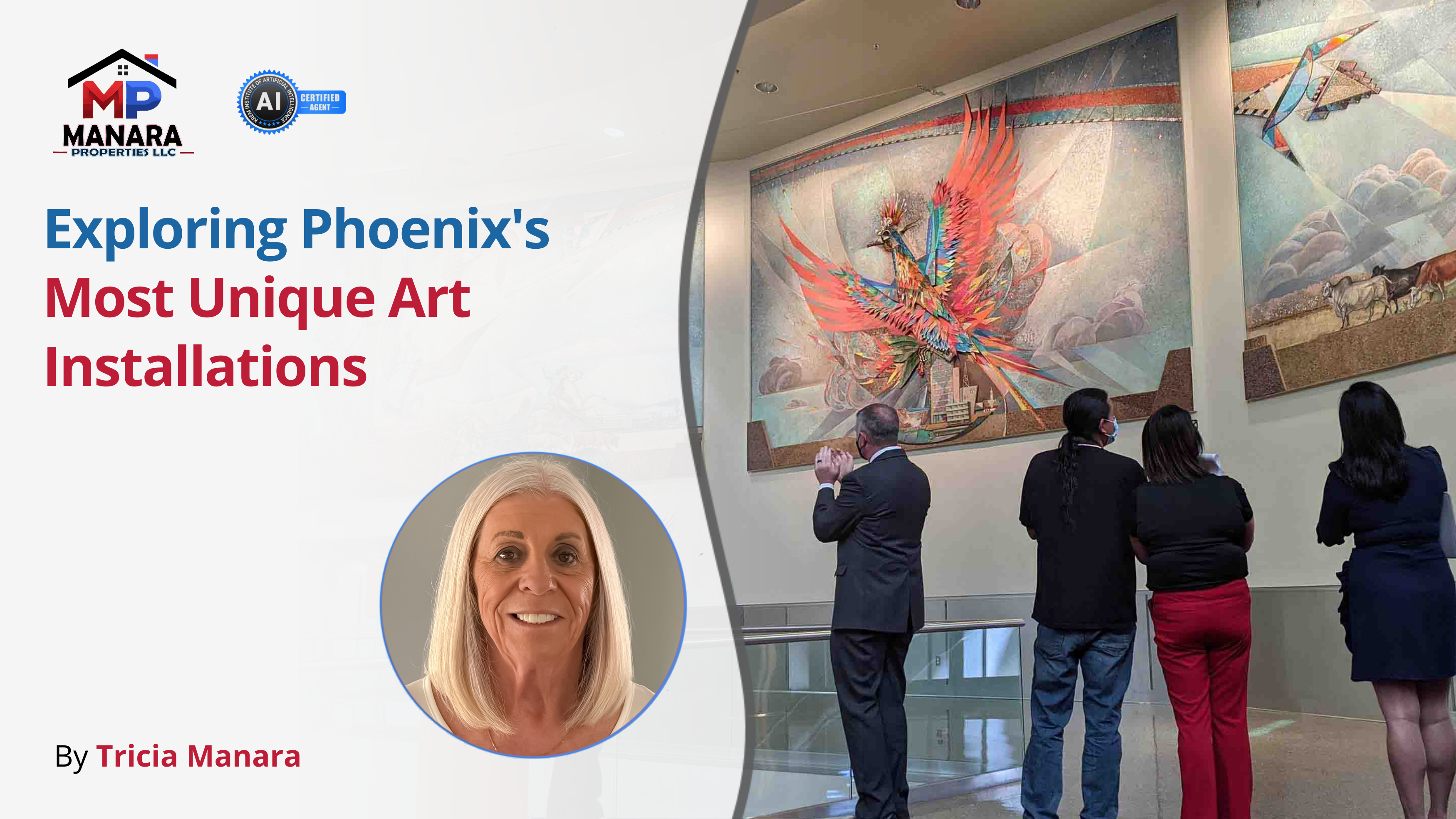 Exploring Phoenix's Public Art Scene From Murals to Sculptures header image.