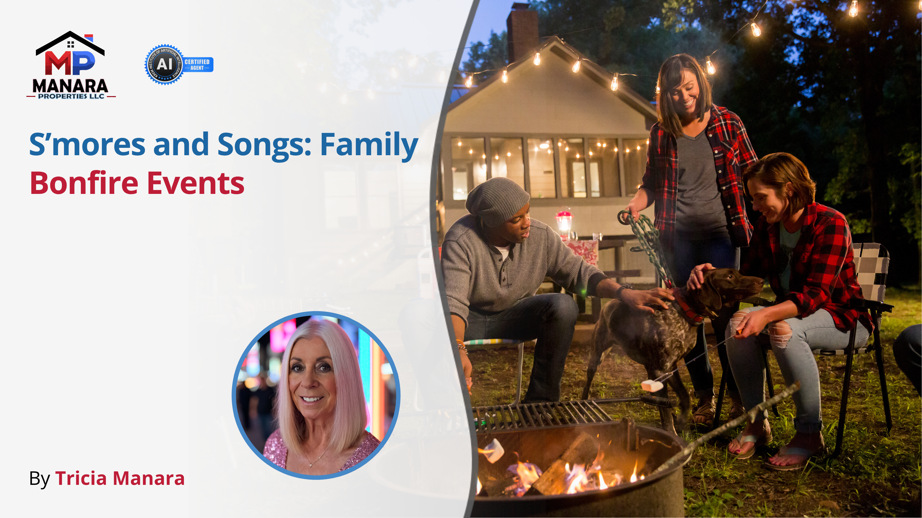 S’mores and Songs Make Family Bonfire Nights Unforgettable header image.
