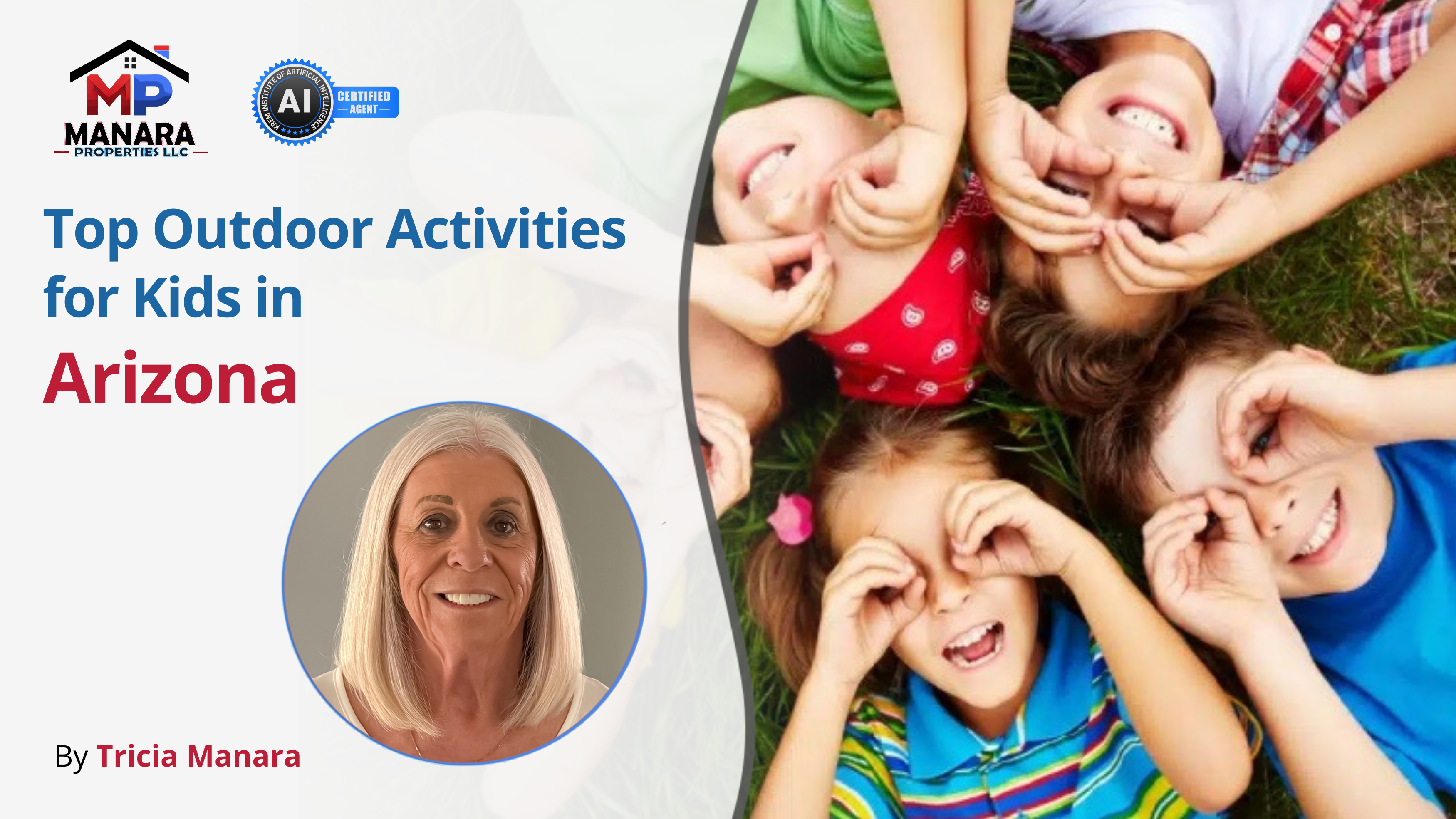 Top Outdoor Activities for Kids in Arizona header image.
