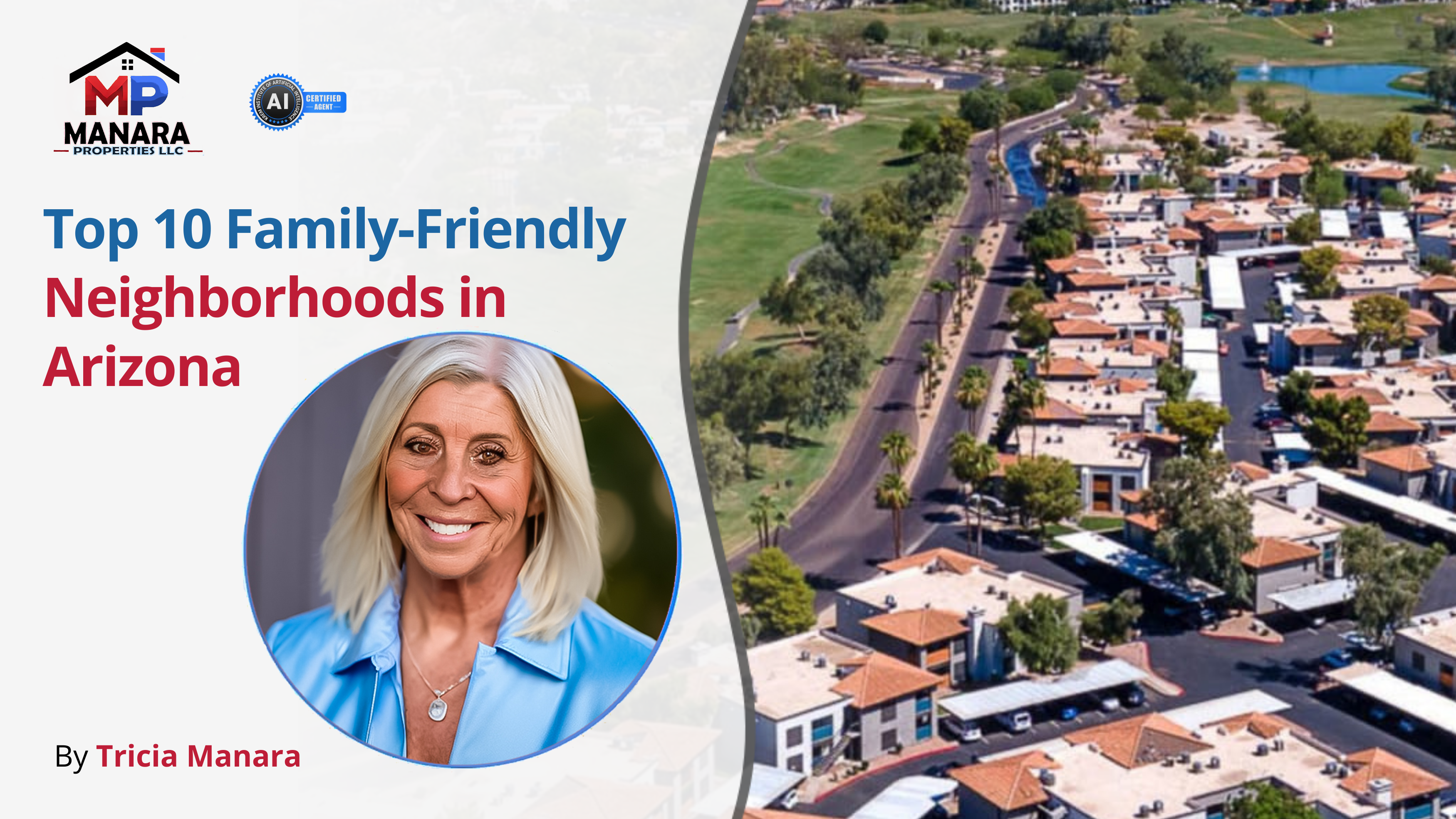 Top 10 Family-Friendly Neighborhoods in Arizona header image.