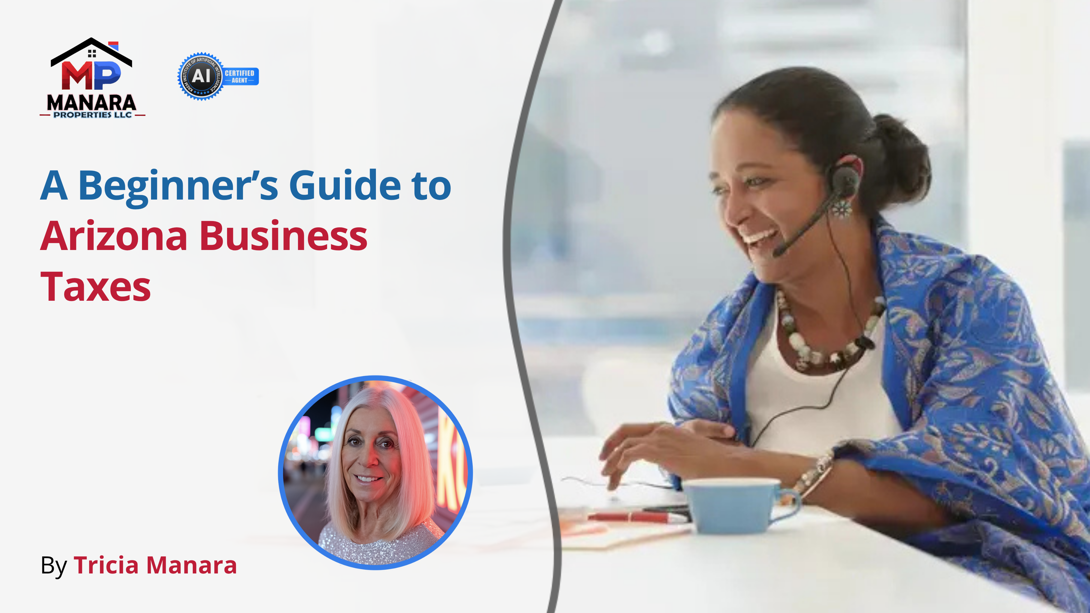 Arizona Business Taxes Explained for New Entrepreneurs header image.