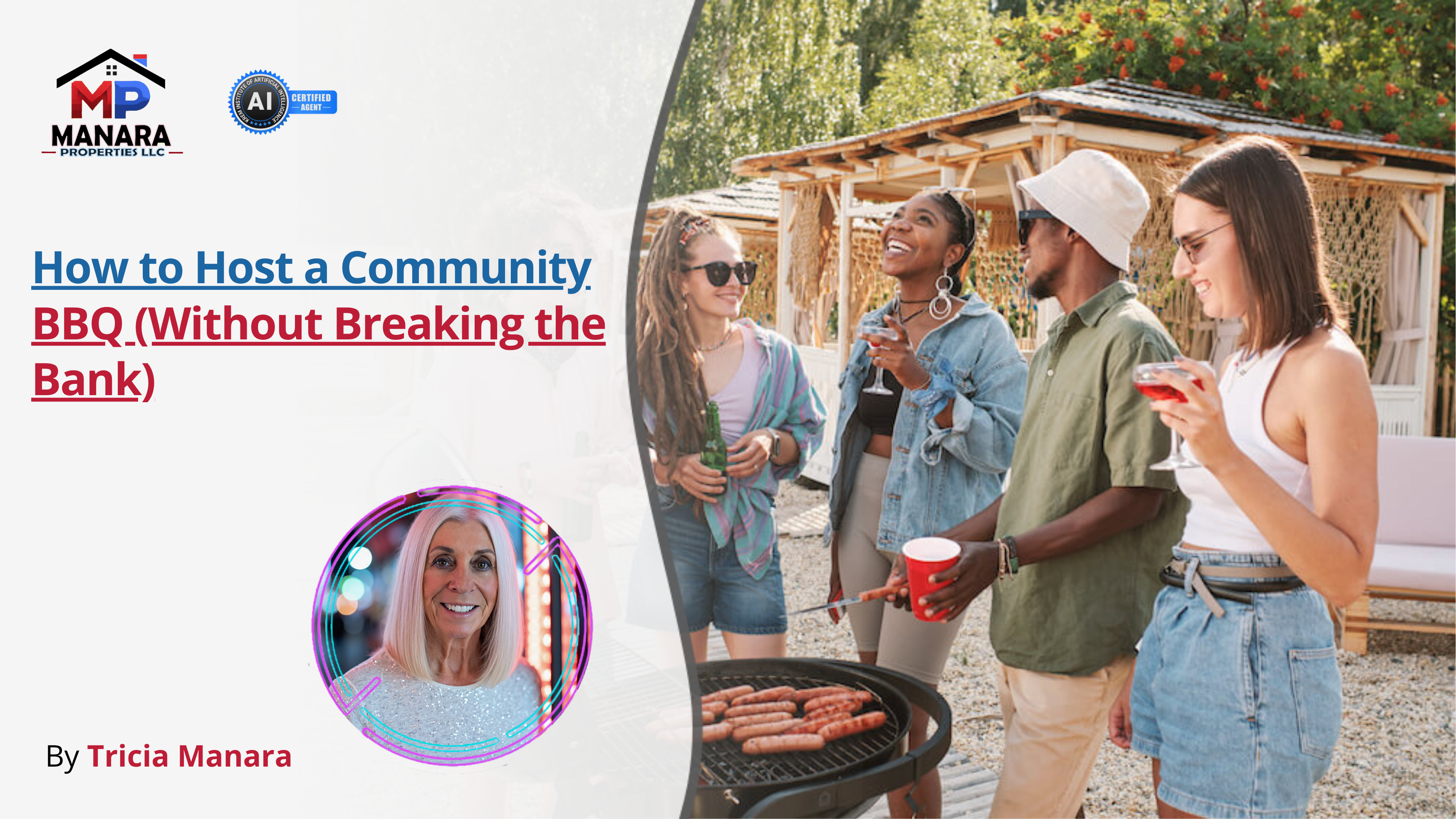 Budget-Friendly Tips for Hosting a Great Neighborhood BBQ header image.