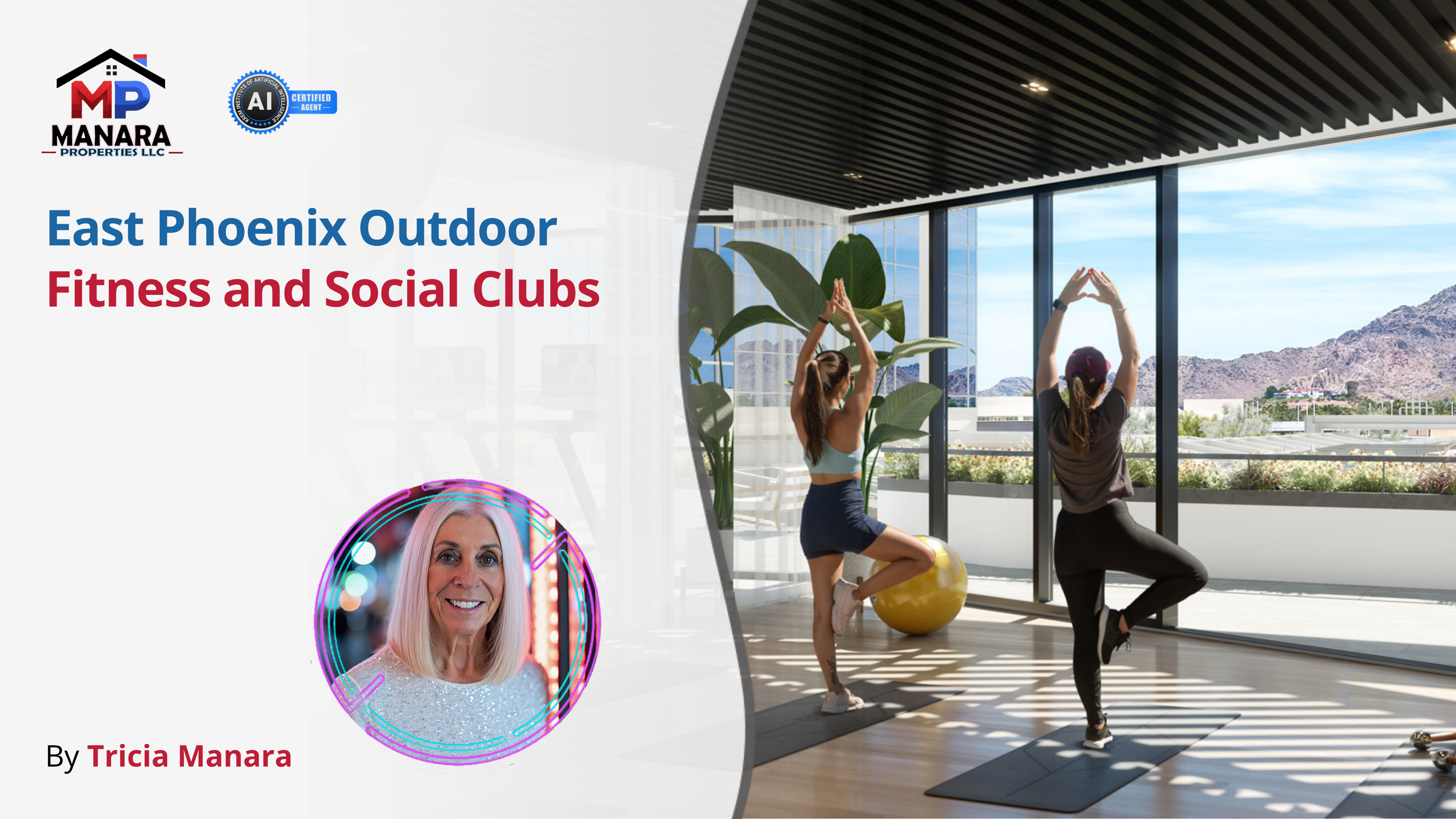 Best Outdoor Fitness and Social Groups in East Phoenix header image.
