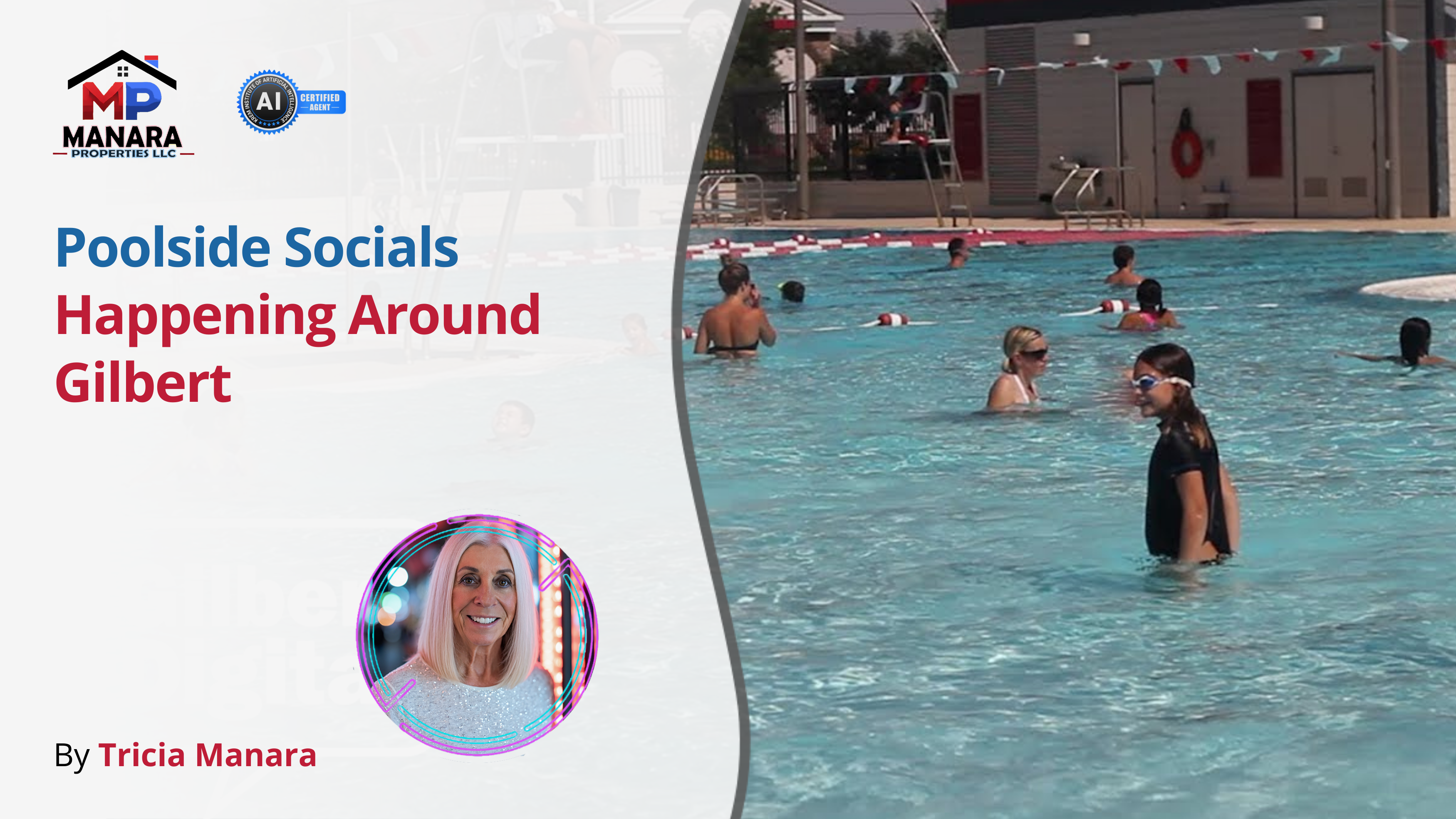 Where to Find Pool Parties and Summer Socials in Gilbert header image.
